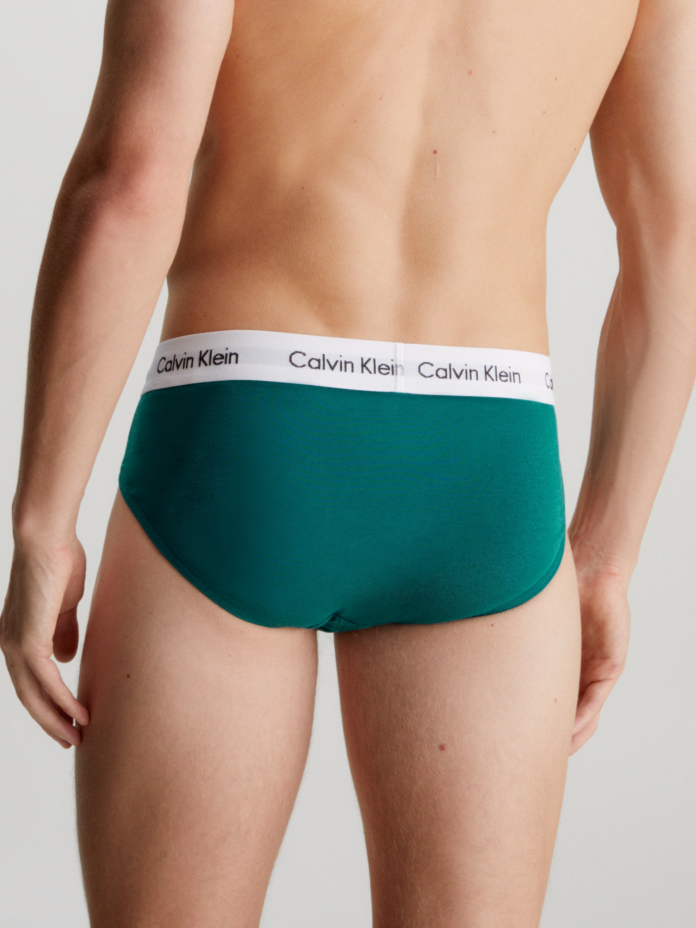 Calvin Klein Underwear Hipster »HIP BRIEF 3PK«, (Packung, 3 St., 3er-Pack), mit Logo-Elastikbund