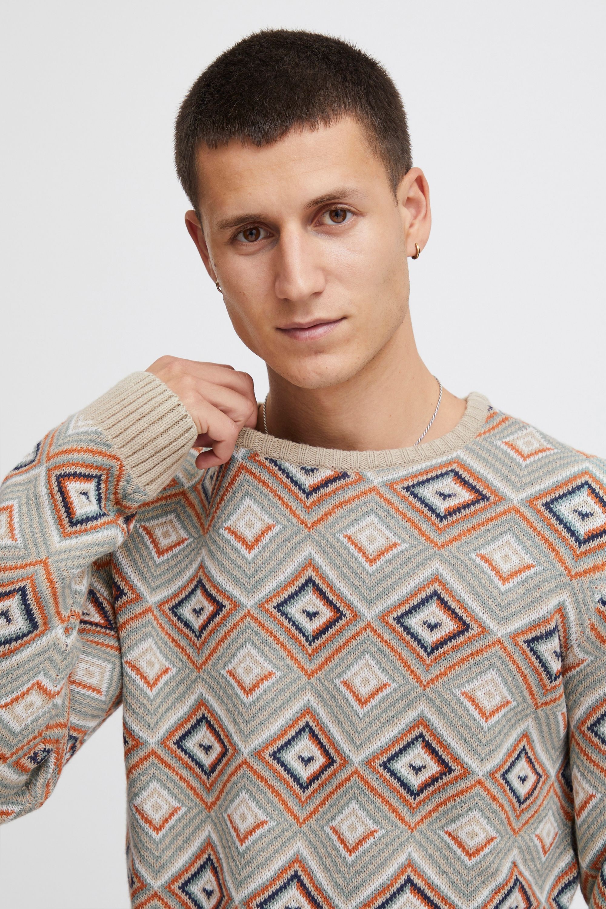 Blend Strickfleece-Pullover »Strickpullover BHPullover«
