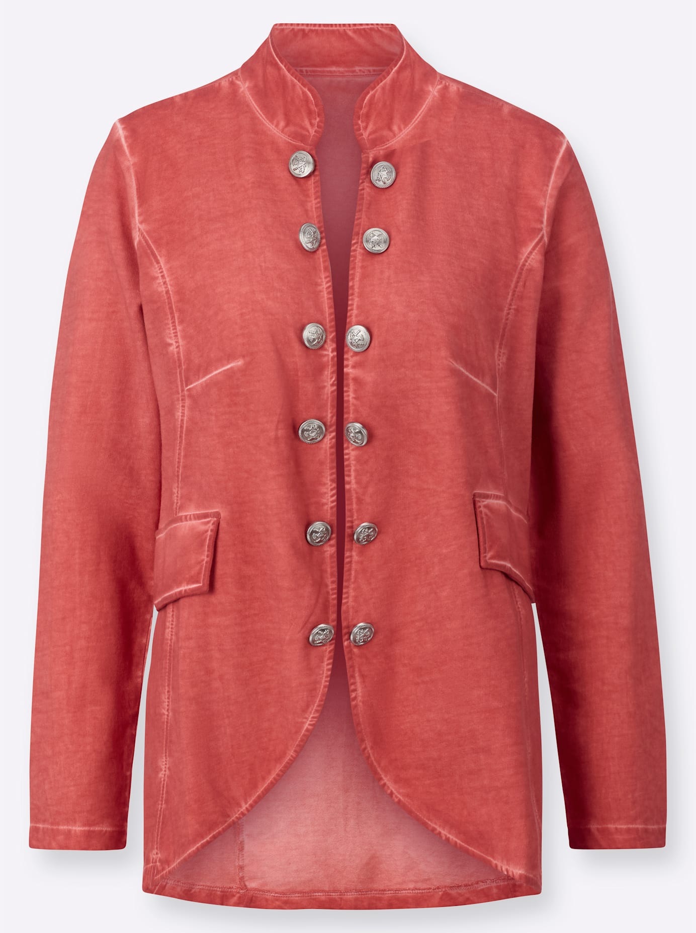 Inspirationen Shirtjacke »Sweatjacke«, (1 tlg.)