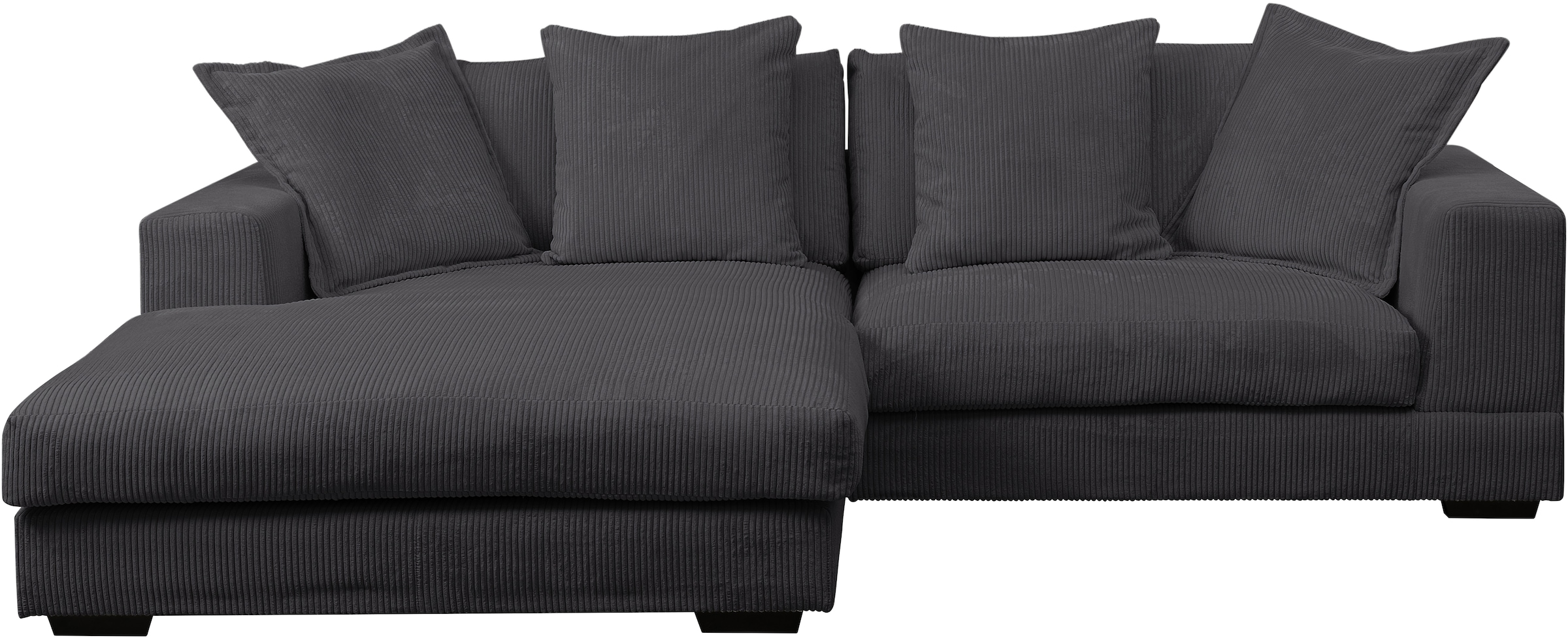 WERK2 Ecksofa »Eldorado, Megasofa, Polsterecke mit viel Platz, Breite 285cm, L-Form«, Design Ecksofa, besonders weicher Sitzkomfort, extra breite Recamiere