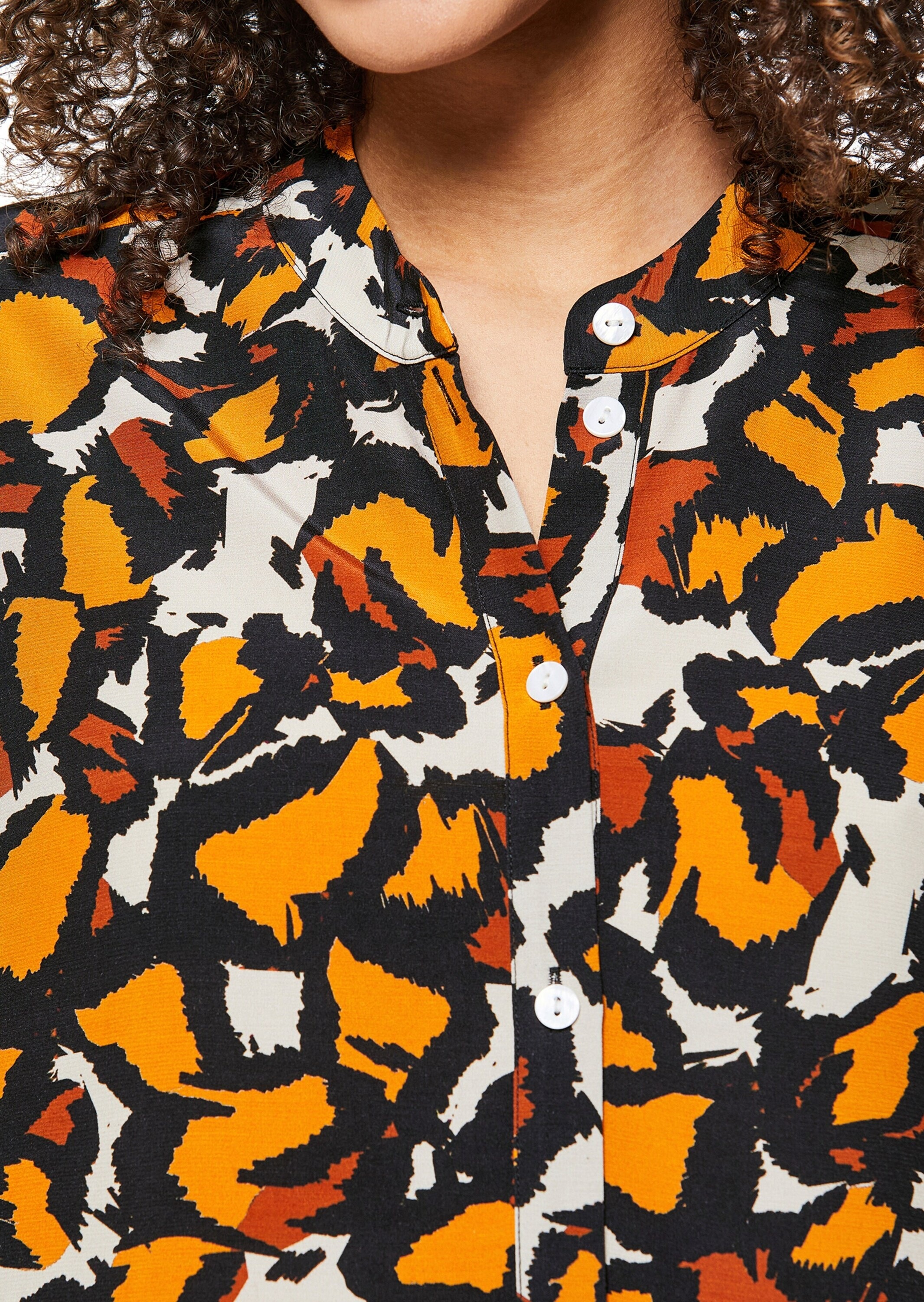 MADELEINE Hemdbluse »Hemd Langes Hemd mit Muster«