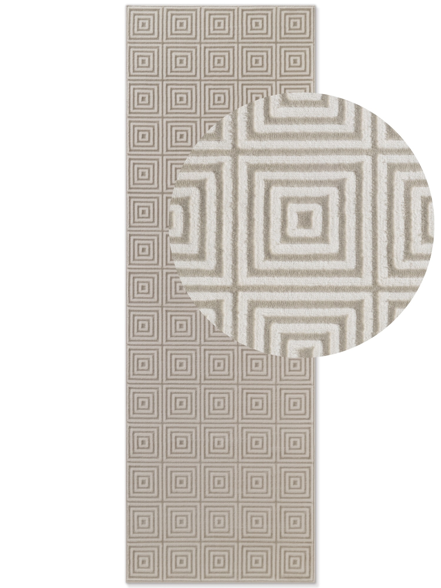 ELLE DECORATION Designteppich »Tourmaline«, rechteckig, 9 mm Höhe, Wohnzimmer, Schlafzimmer, Läufer, Hoch-Tief Effekt, Flur, Glanz