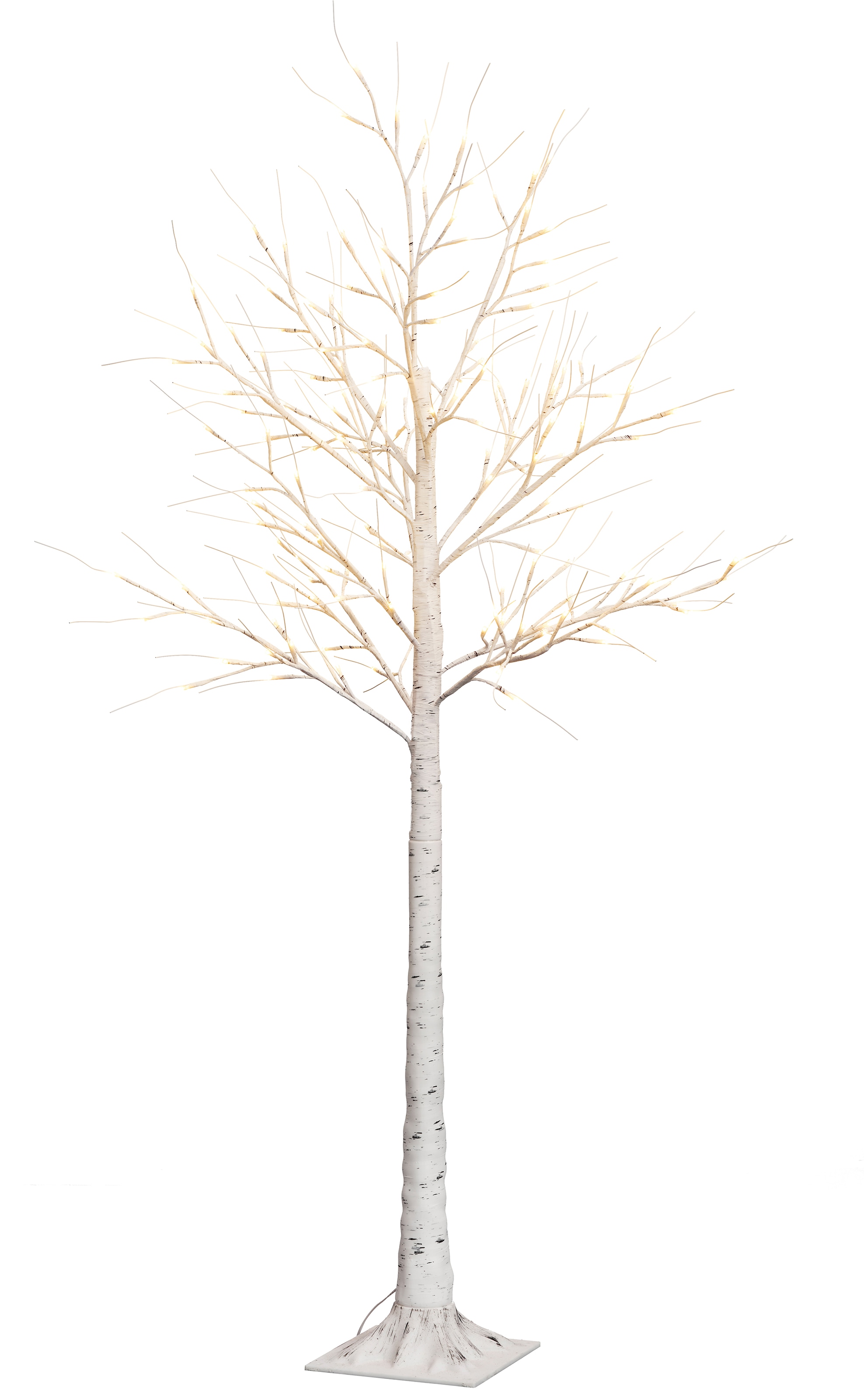 kaufen 120 online »Weihnachtsdeko«, 3 BONETTI ca. Baum Garantie Baum Jahren cm | 120 Beleuchteter LED XXL Höhe in flammig-flammig, Birkenoptik, mit Deko-