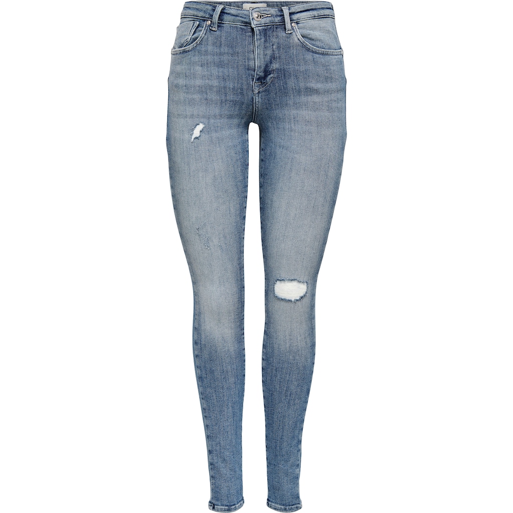 ONLY Skinny-fit-Jeans »ONLPOWER LIFE MID PUSH«