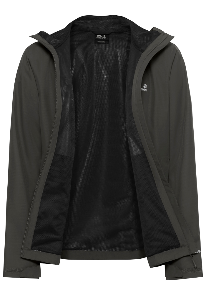 Jack Wolfskin Regenjacke »OUTROVERT 2L JKT M« mit Kapuze wasserdicht, atmungsaktiv, Übergangsjacke