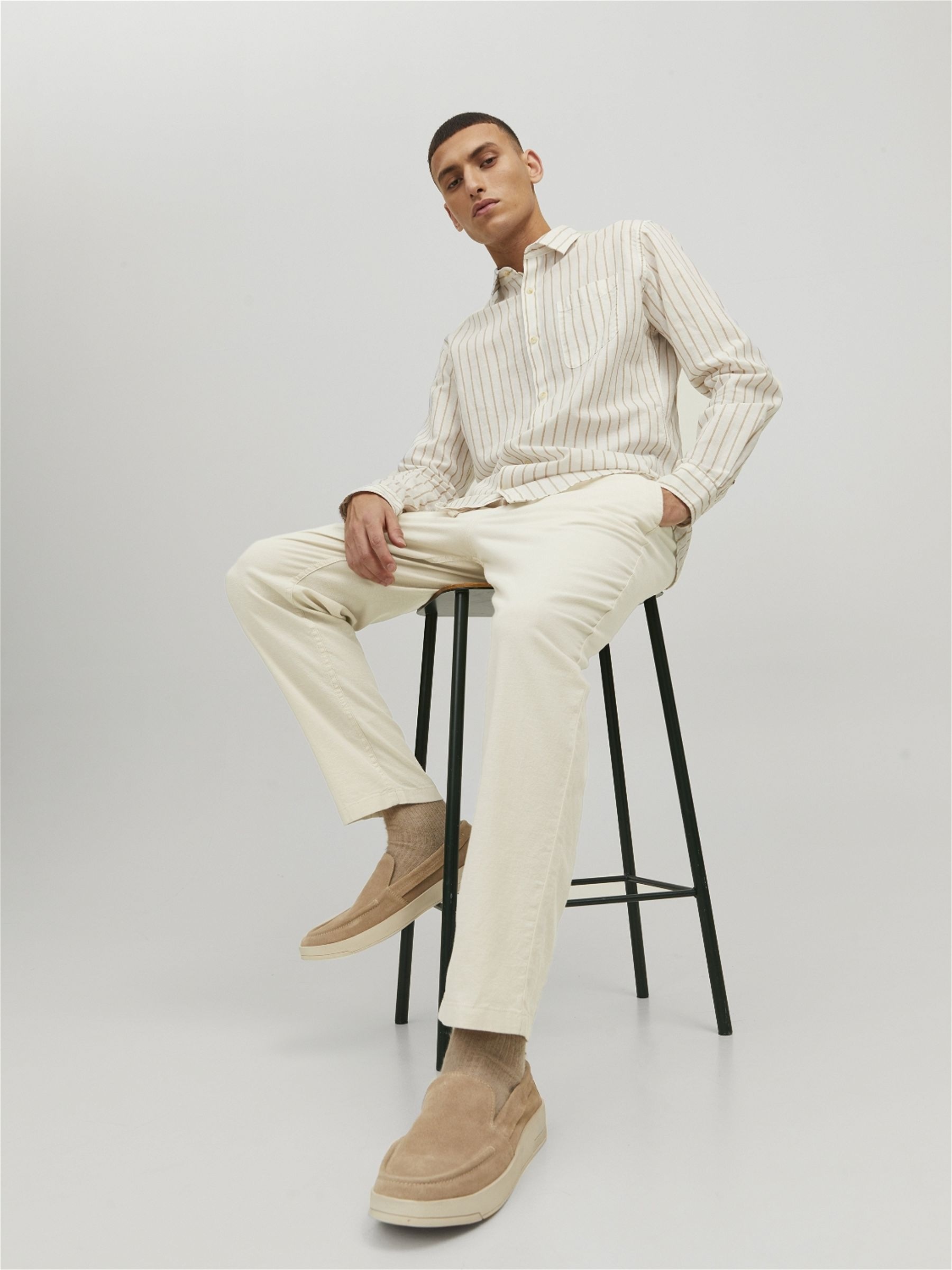Jack & Jones Jogginghose »JPSTACE DAVE BREEZE JOGGER SN«, mit elastischem Bund