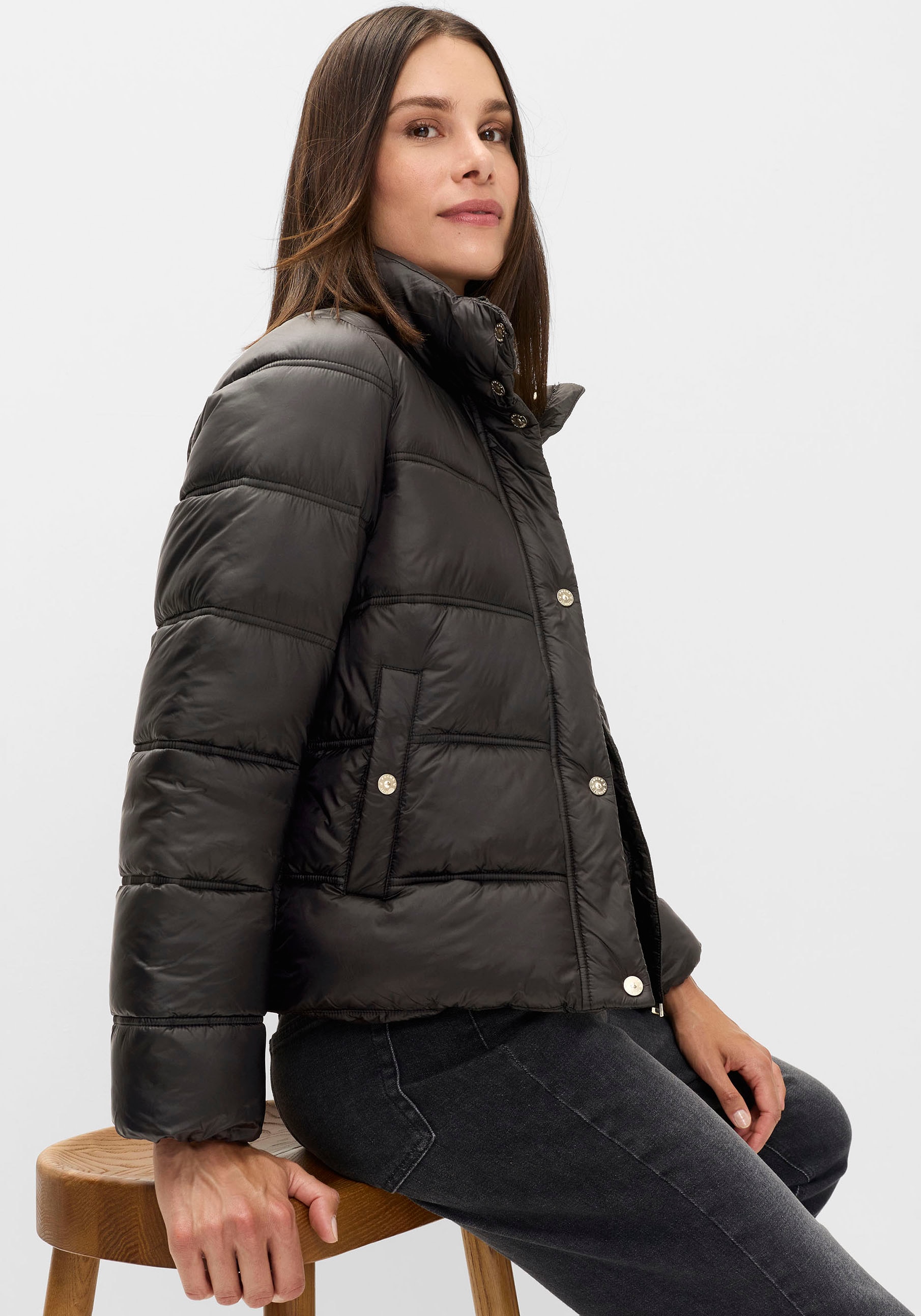 Fuchs Schmitt Steppjacke »Steppjacke« ohne Kapuze mit Eingrifftaschen an der Seite