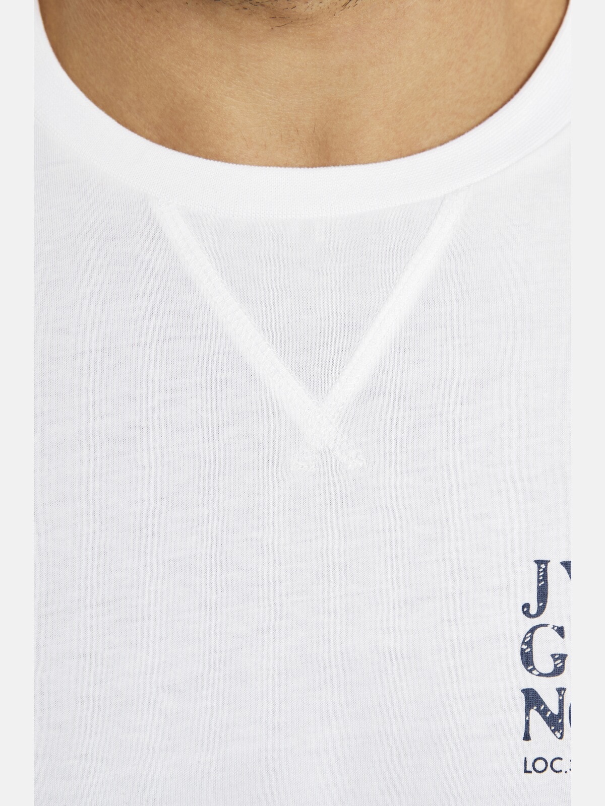 Jan Vanderstorm Rundhalsshirt »Doppelpack T-Shirt ADEKE«, (2 tlg.), in zwei Farbvarianten