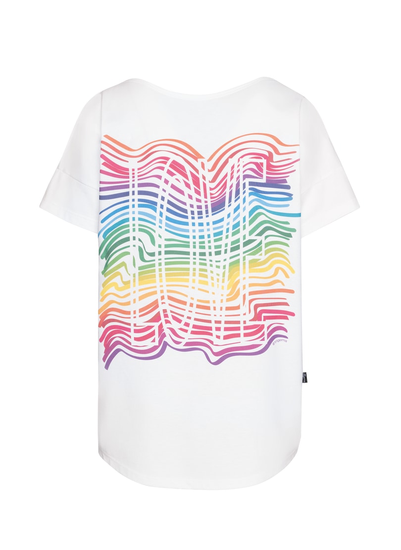 Trigema T-Shirt »TRIGEMA Oversized T-Shirt mit bunten Printmotiven«, (1 tlg.)