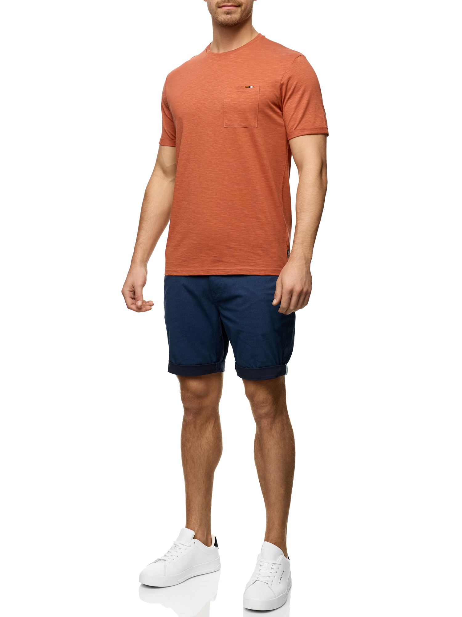 Indicode Rundhalsshirt »INAndorra« Baumwolle, regular fit