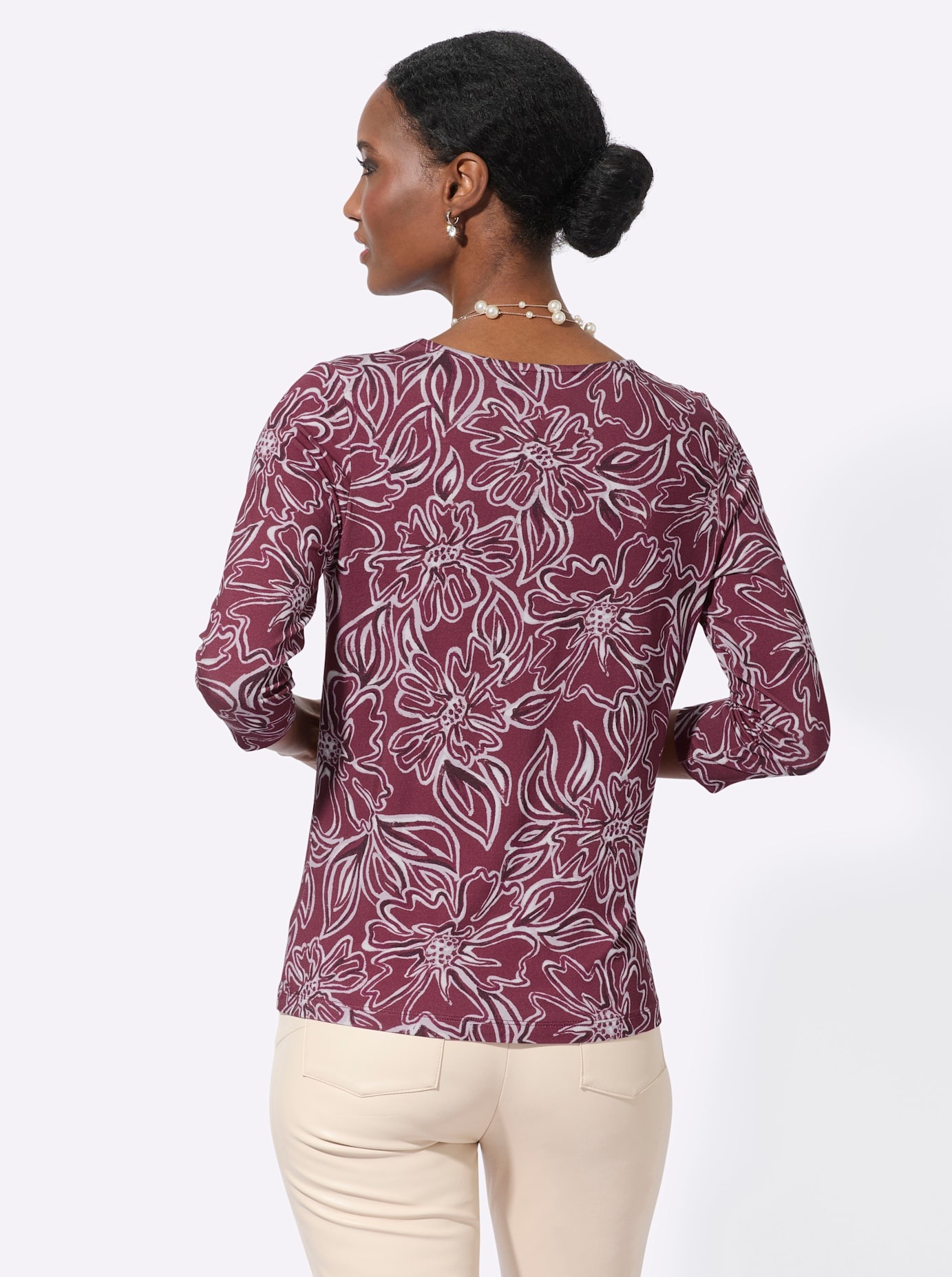creation L Print-Shirt »Druck-Shirt«, (1 tlg.)