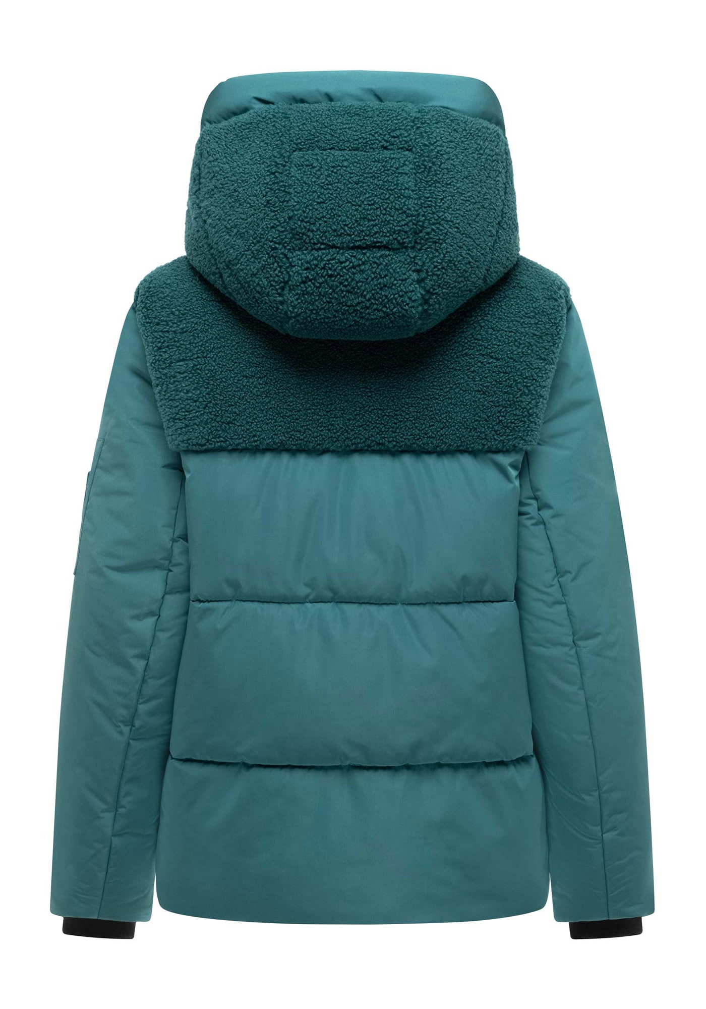 Marikoo Winterjacke »Marikoo Elidee Damen Teddyplüsch Jacke N142«