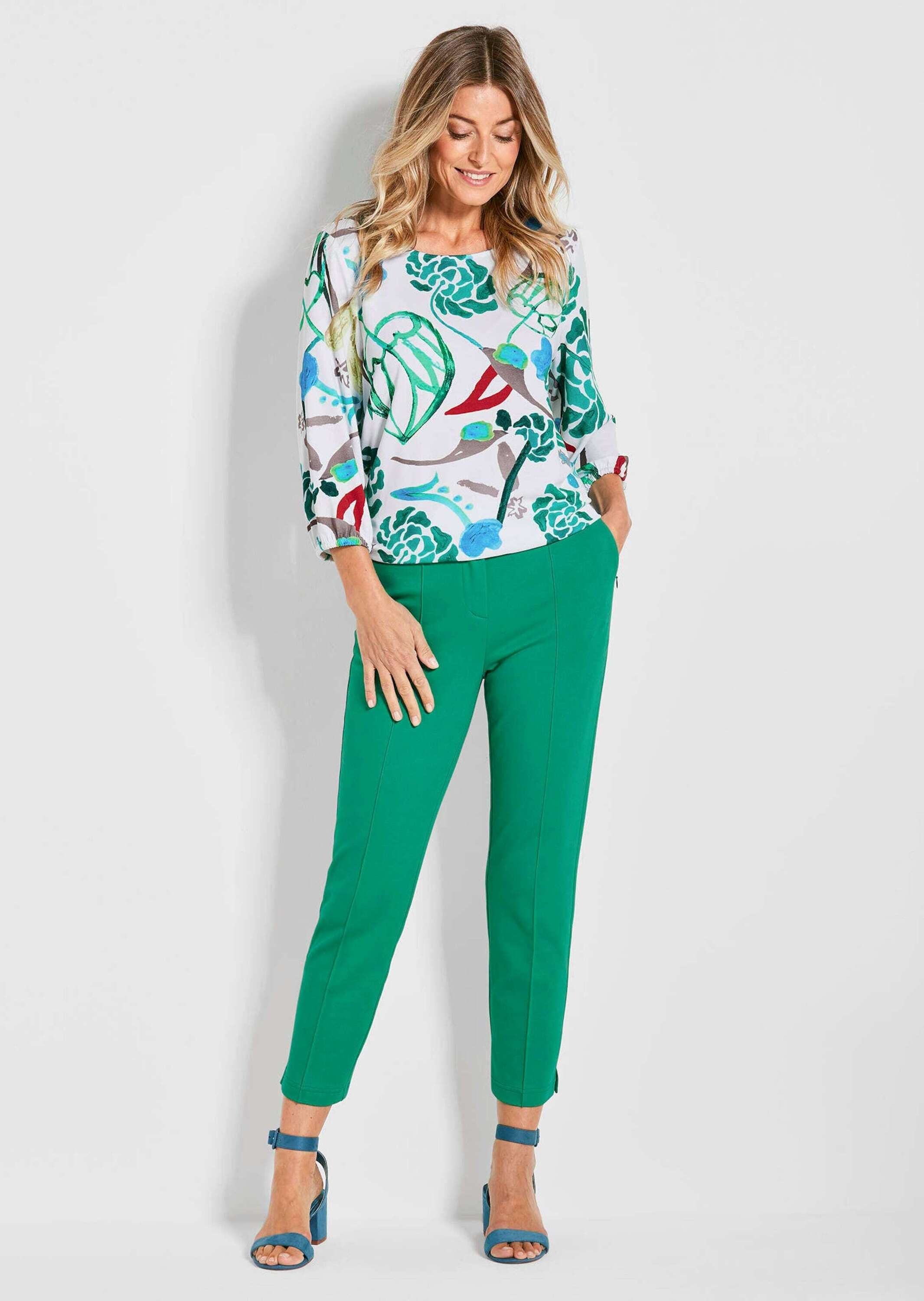 GOLDNER Chinohose »Elegante, schmale Hose LOUISA«