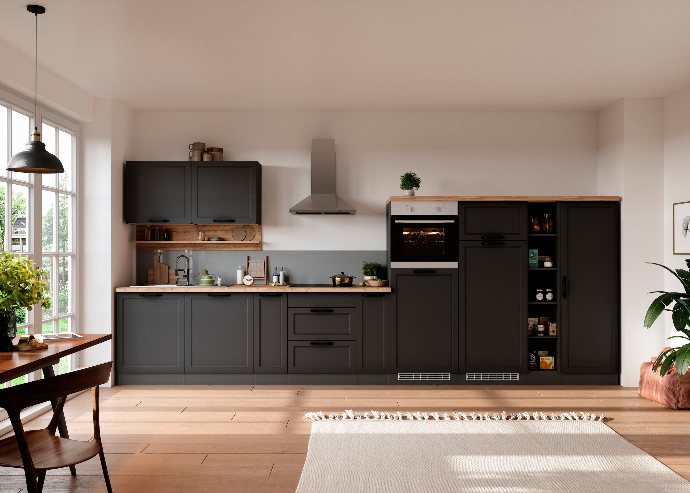 KOCHSTATION Vorratsschrank »KS-Lana« Breite 80 cm