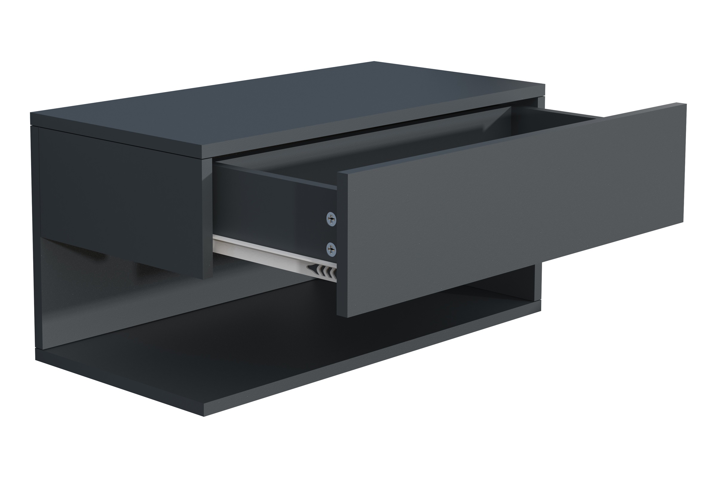 VCM Nachtkonsole »VCM Nachtschrank | Wandschublade | Wandboard | Nachttisch |Maße ca. H. 30 x B. 60 x T. 32 cm - Usal XL 60 cm«, (VCM Usal)