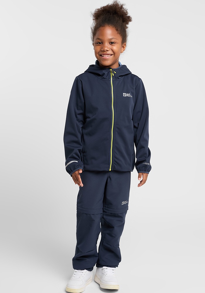 Jack Wolfskin Outdoorjacke »FELDBERG HOODED JKT K«, mit Kapuze