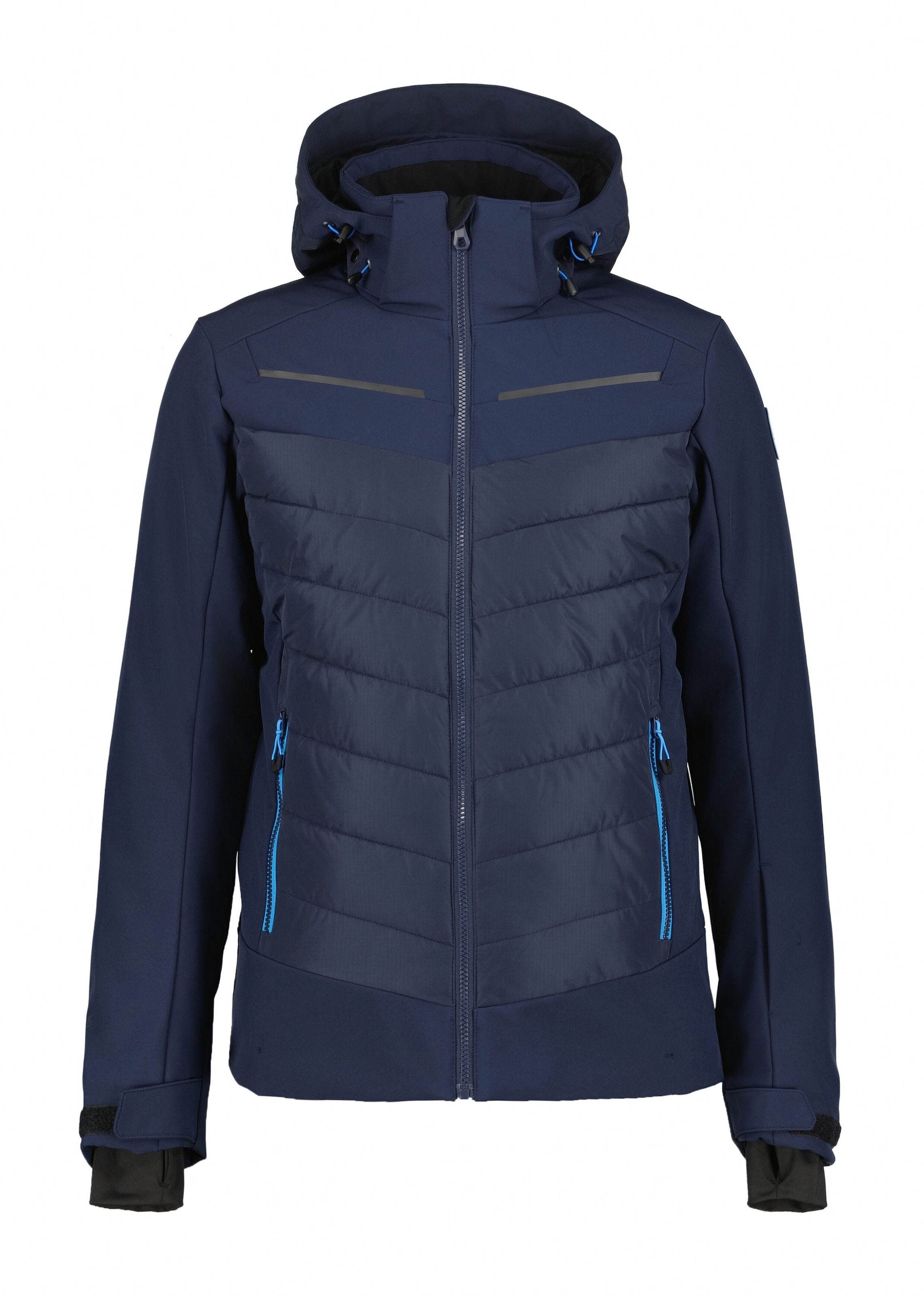 Icepeak Softshelljacke »ICEPEAK FREMONT«, (1 St.), mit Kapuze, mit dezenten Logoschriftzügen und Patch am Oberarm