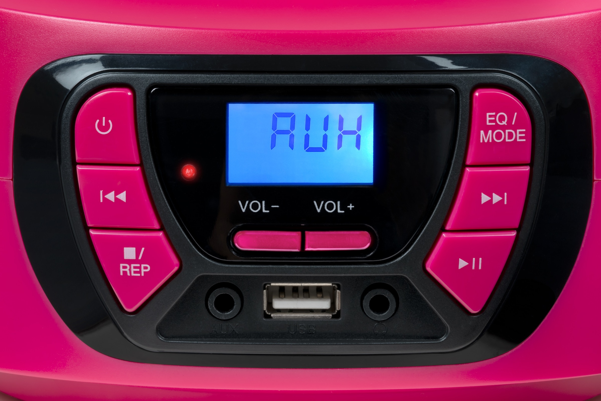 BigBen CD-Radiorecorder »Kids Tragbares CD/Radio AU387292 USB/BT pink«, (Bluetooth FM-Tuner)