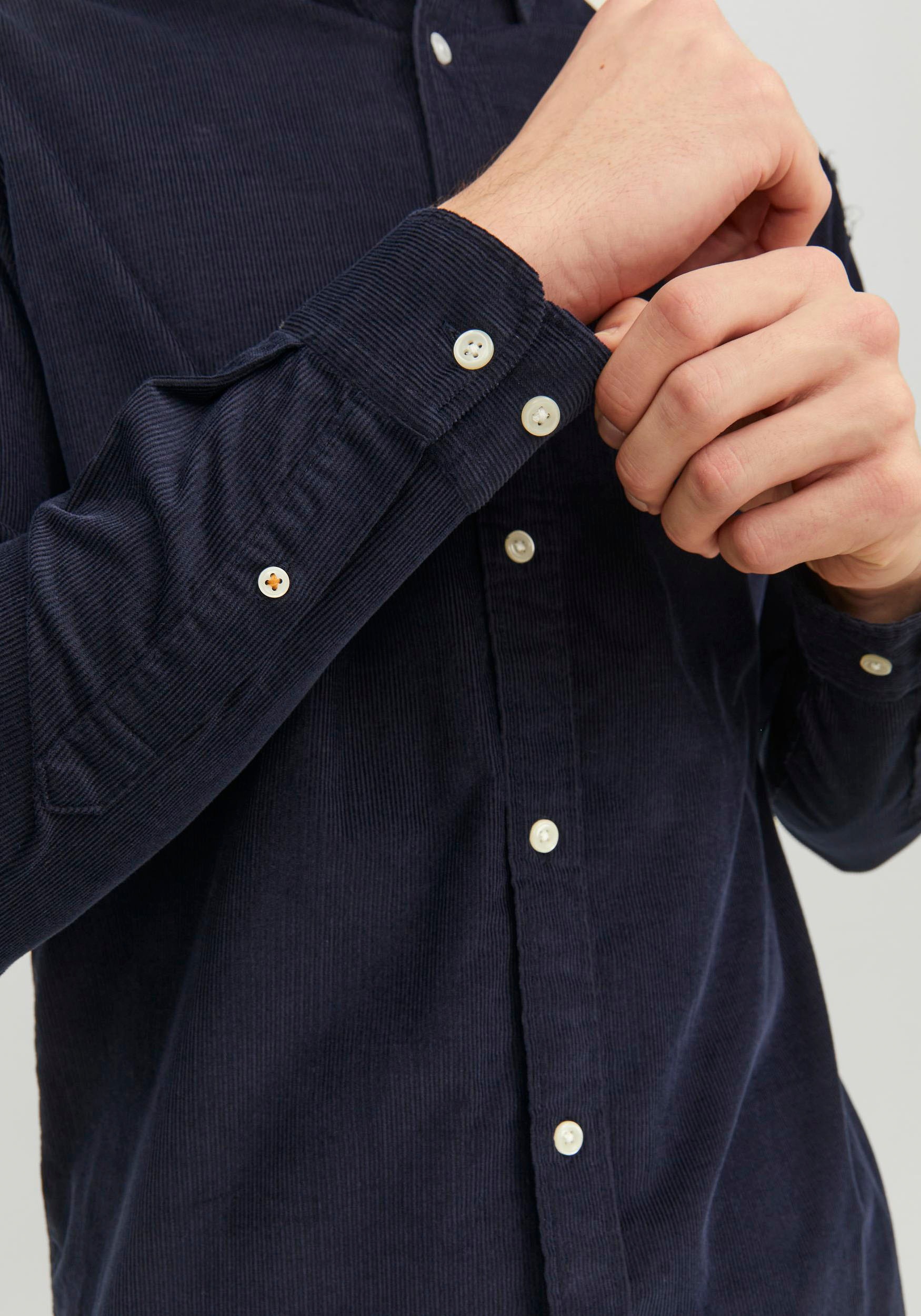 Jack & Jones Langarmhemd »JJECLASSIC CORD SHIRT LS SN«, aus Cord