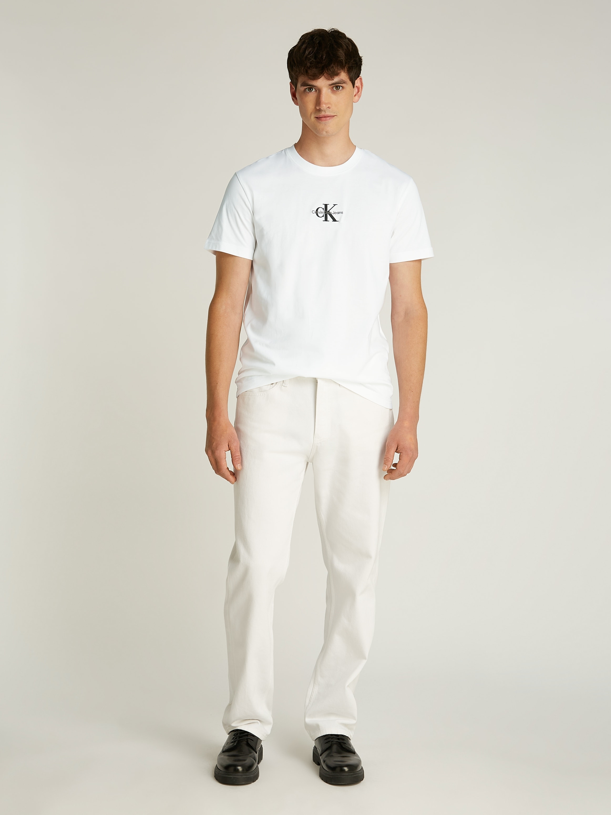 Calvin Klein Jeans T-Shirt »MONOLOGO TEE« mit Logoschriftzug