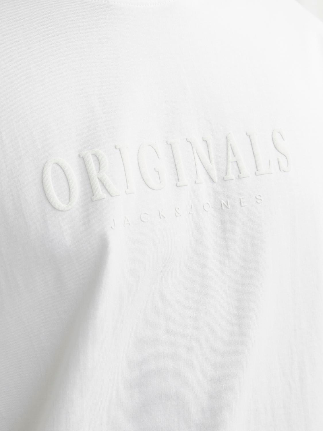 Jack & Jones Rundhalsshirt »JORFREDERIKSBERG TEE SS CREW NECK NOOS«