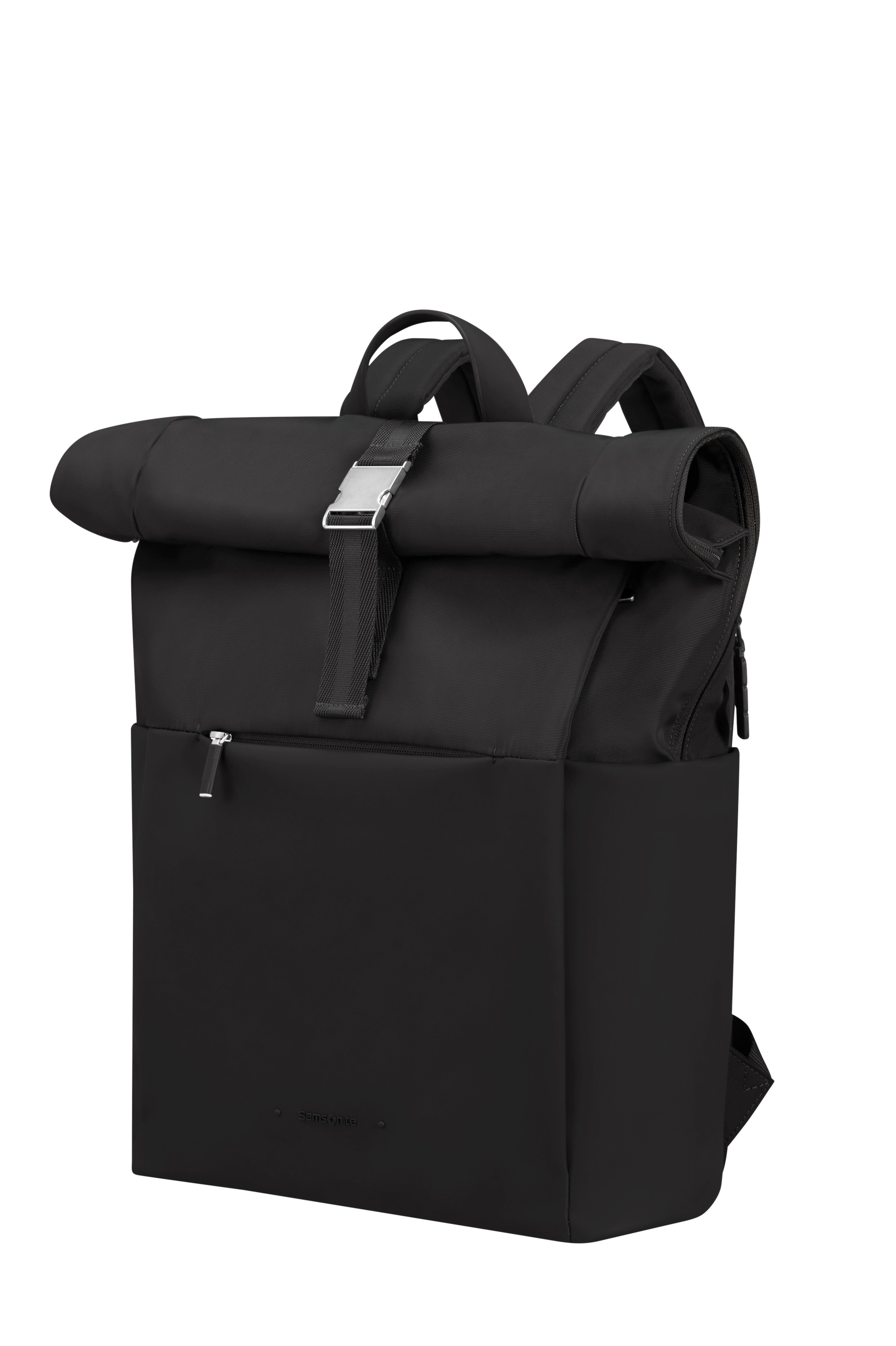 Samsonite Notebookrucksack »4PACK« Unisex Rolltop-Rucksack, Überschlag mit Klippverschluss