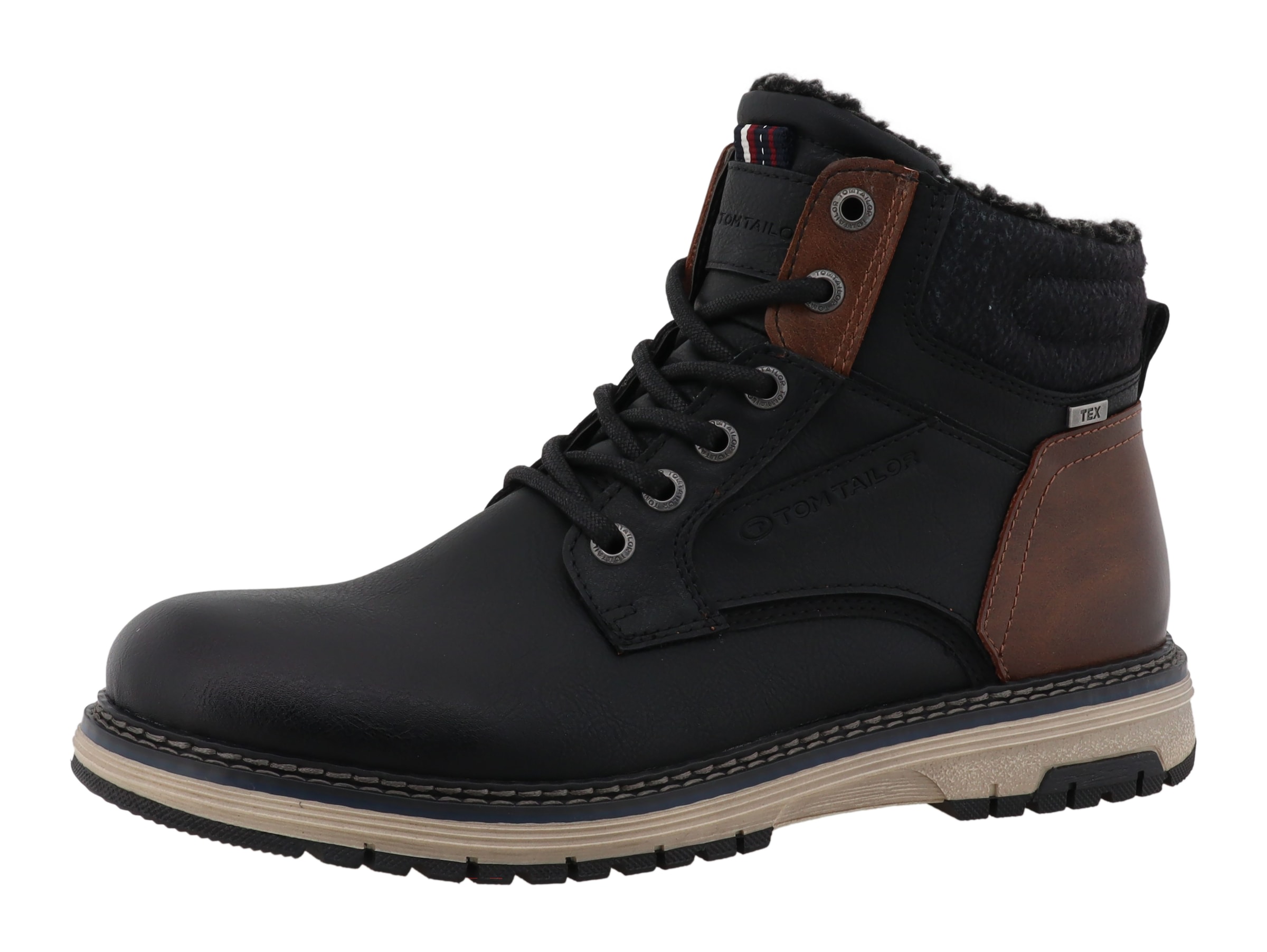 TOM TAILOR Winterboots  mit zusätzlichem Reißverschluss