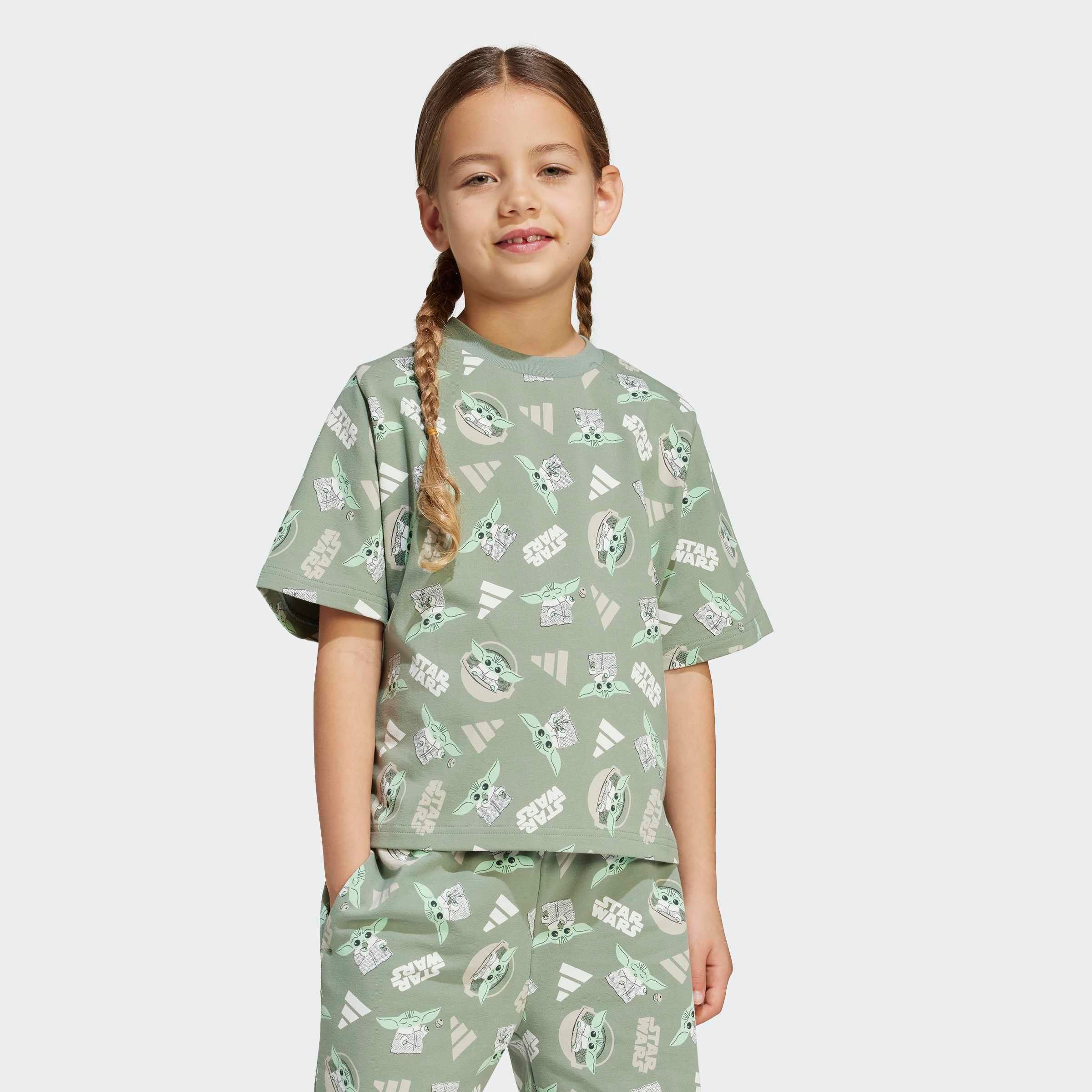 adidas Sportswear T-Shirt »LK SW MNDO T« Kurzarmdesign, sportlicher Stil, Rundhalsausschnitt