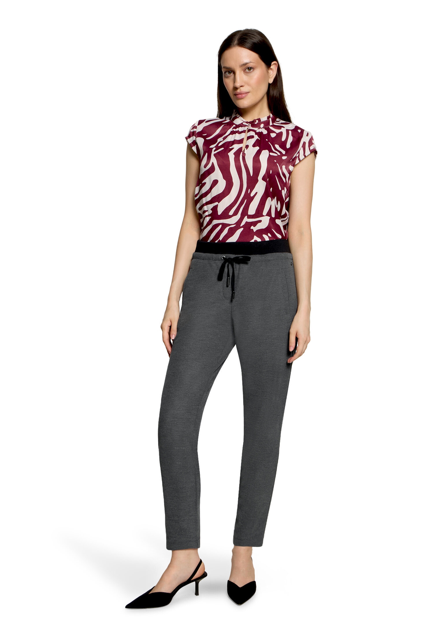 Betty&Co Schlupfhose »Schlupfhose mit Muster«