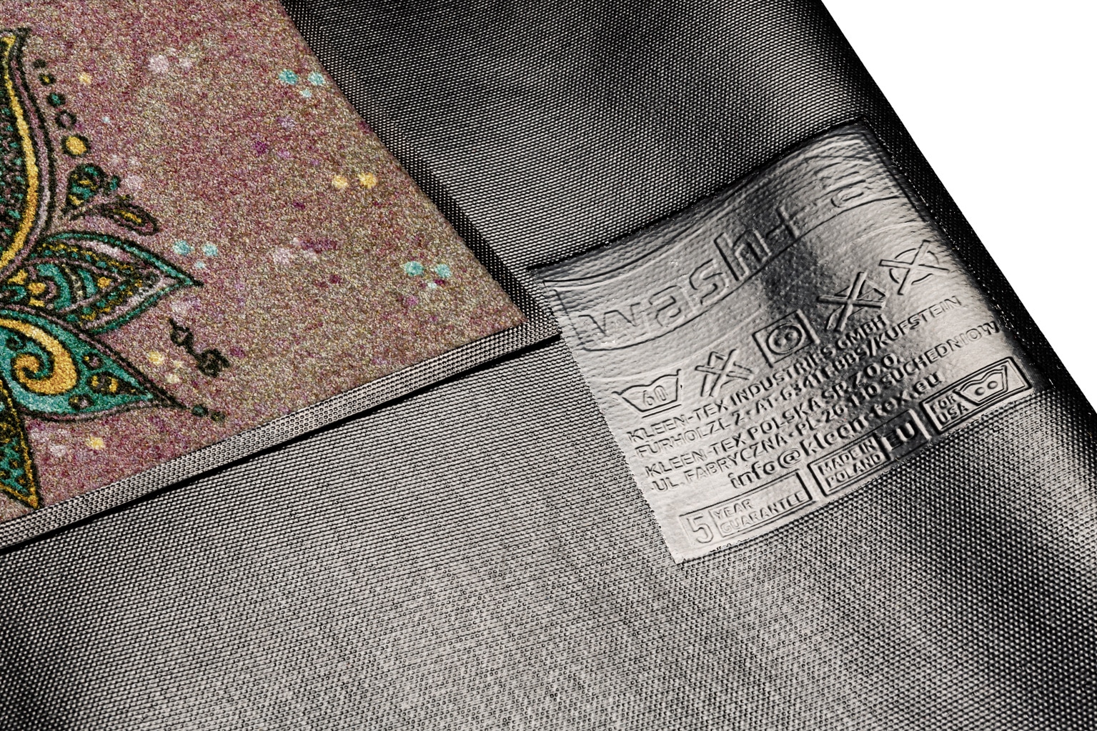 wash+dry by Kleen-Tex Fußmatte »Lotus Blossom« rechteckig 7 mm Höhe