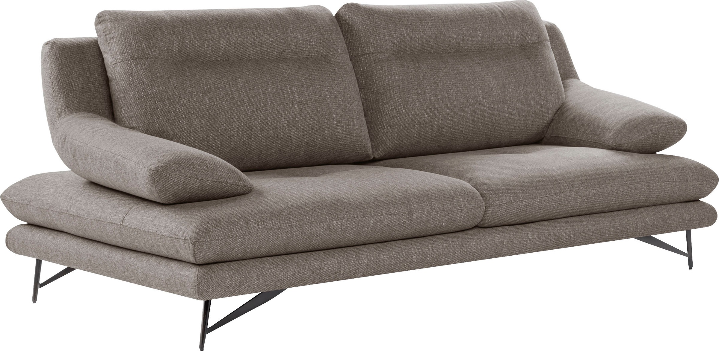 CALIA ITALIA 2-Sitzer »Cezanne, italienisches Designsofa mit erstklassigem Sitzkomfort«, wahlweise mit Sitztiefenverstellung