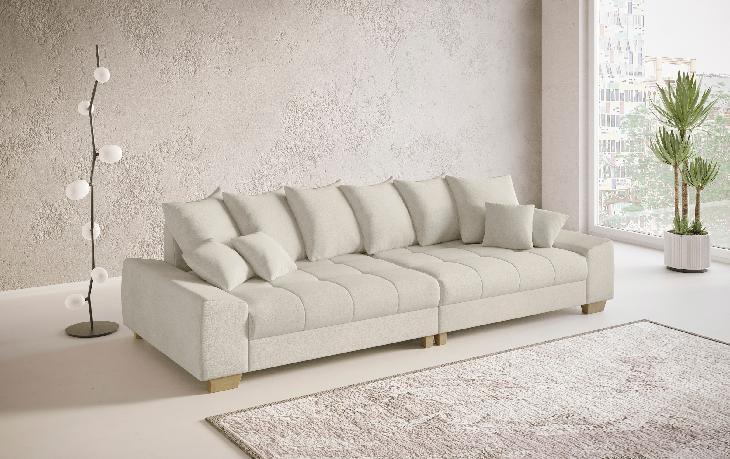 Mr. Couch Big-Sofa »Nikita II«, mit Kaltschaumpolsterung bis 140kg belastbar