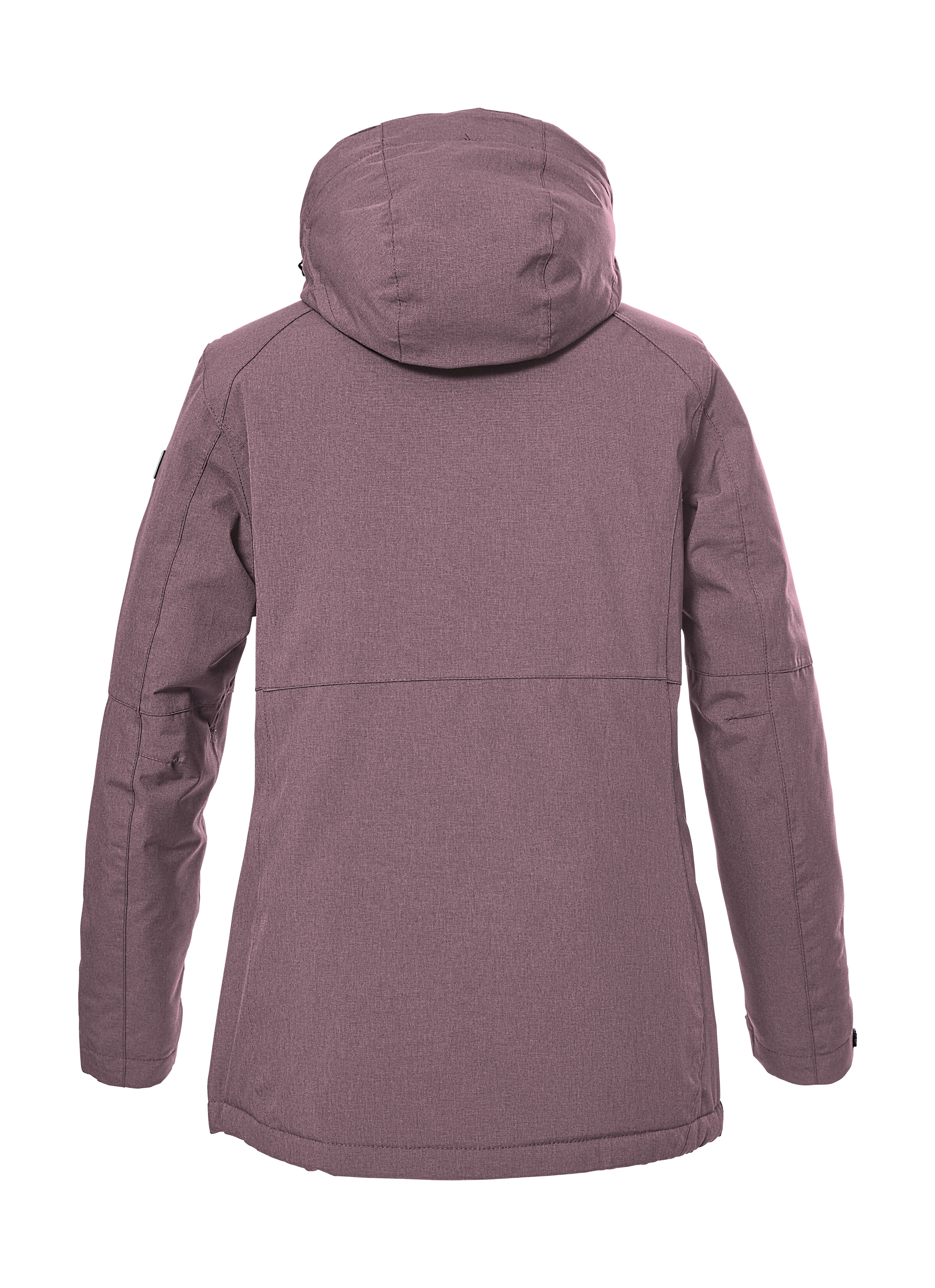 Killtec Outdoorjacke »KOW 37 WMN JCKT«, Wasserdichte Damenjacke mit abnehmbarer Kapuze und verstellbaren Bündchen