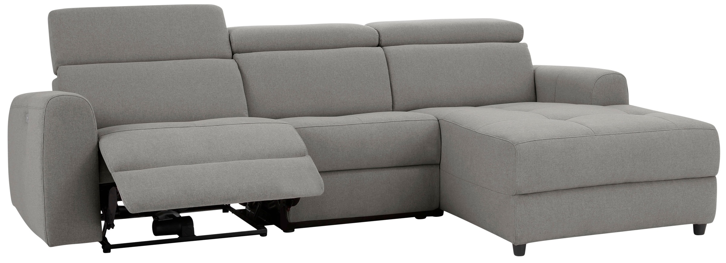 Home affaire Ecksofa »Sentrano, L-Form,«, 275 cm, man. o. elektr. Relaxfunktion und USB/Kopfverstellung