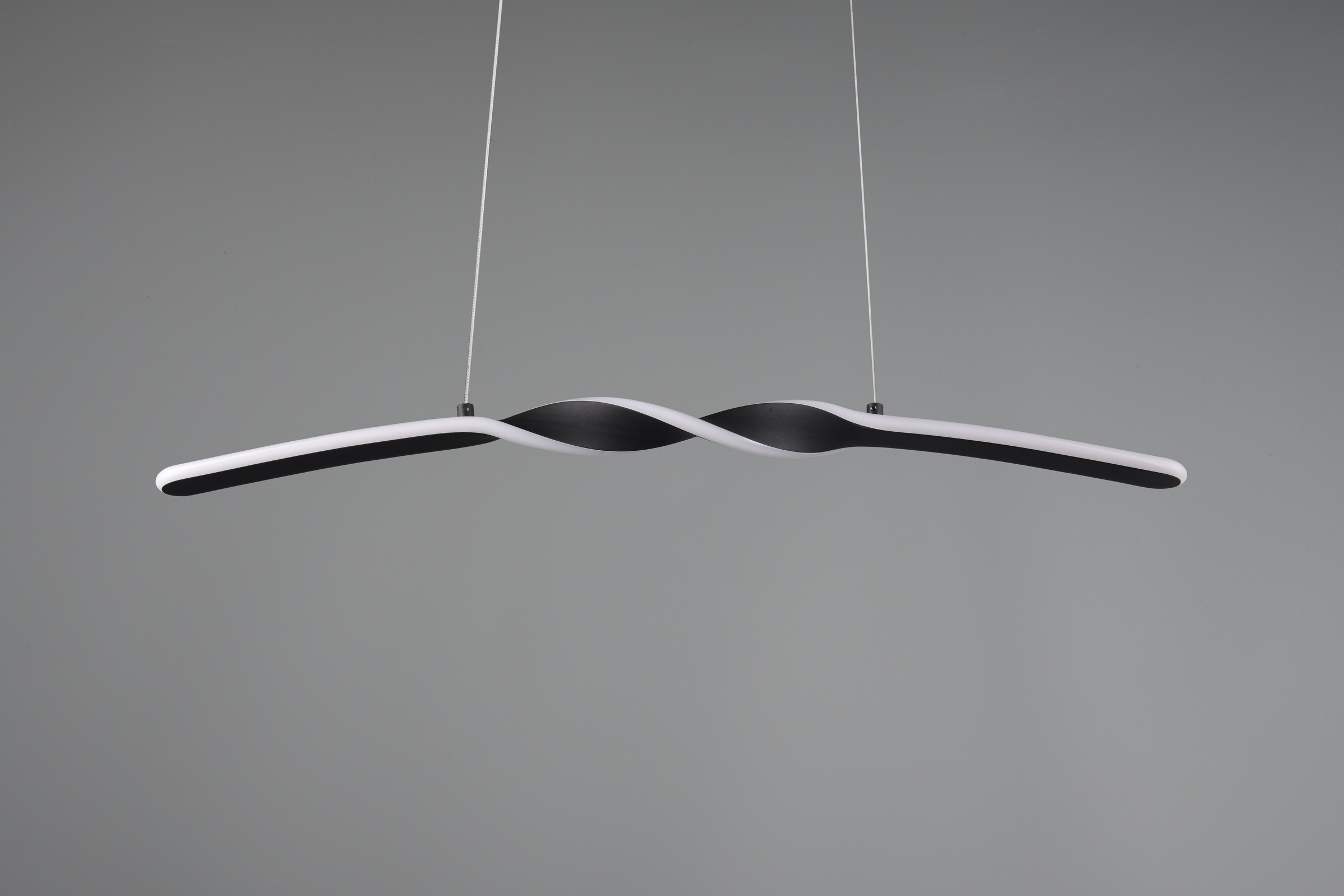 REALITY Leuchten LED Pendelleuchte »GINKO, Hängeleuchte LED 18W 1980 Lumen 3000K warmweiß« LED-Board 1 Stk. Warmweiß Hängelampe Esszimmer, höhenverstellbar bis max 150cm, Breite 79 cm