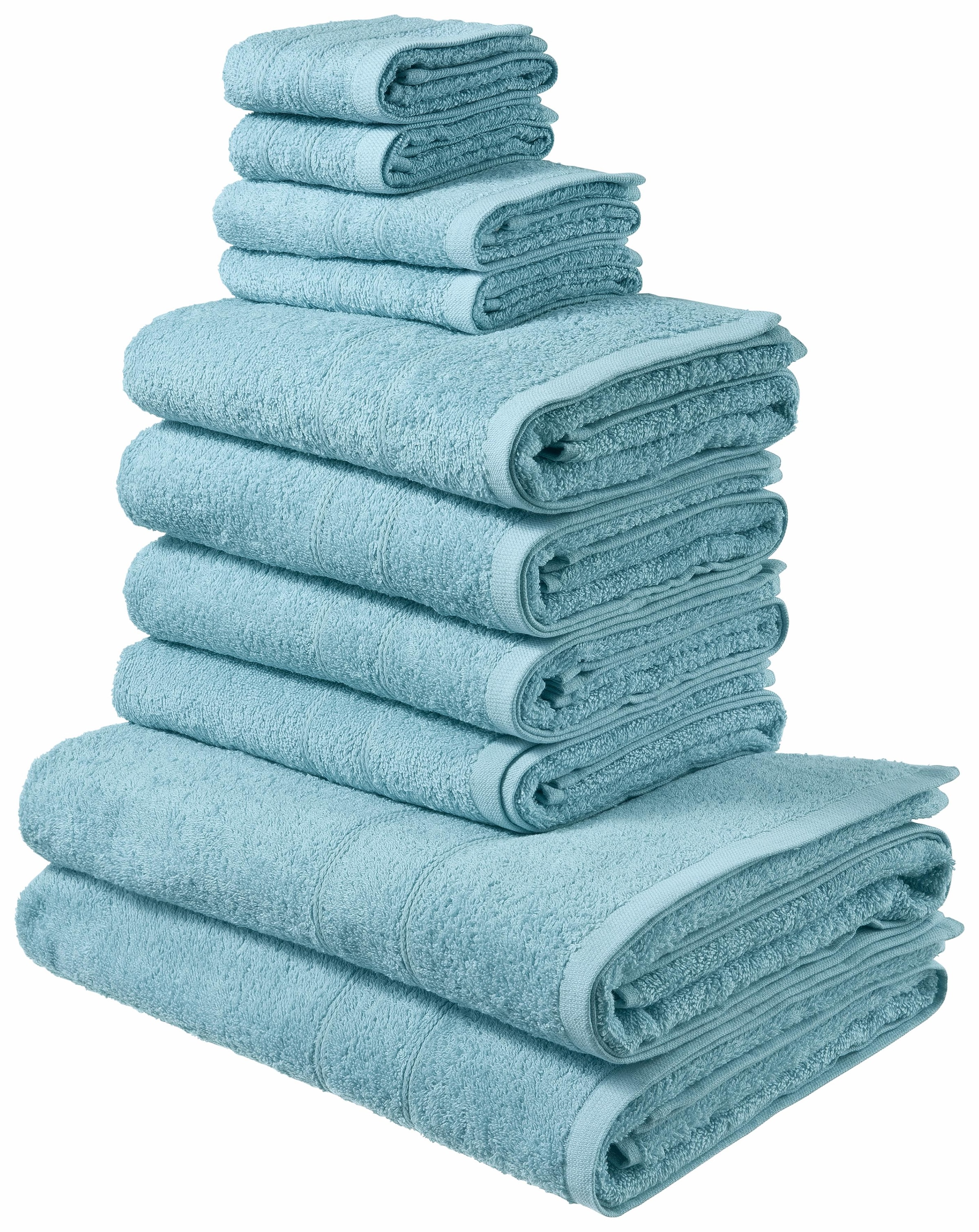 Handtücher in Blau bestellen Raten auf