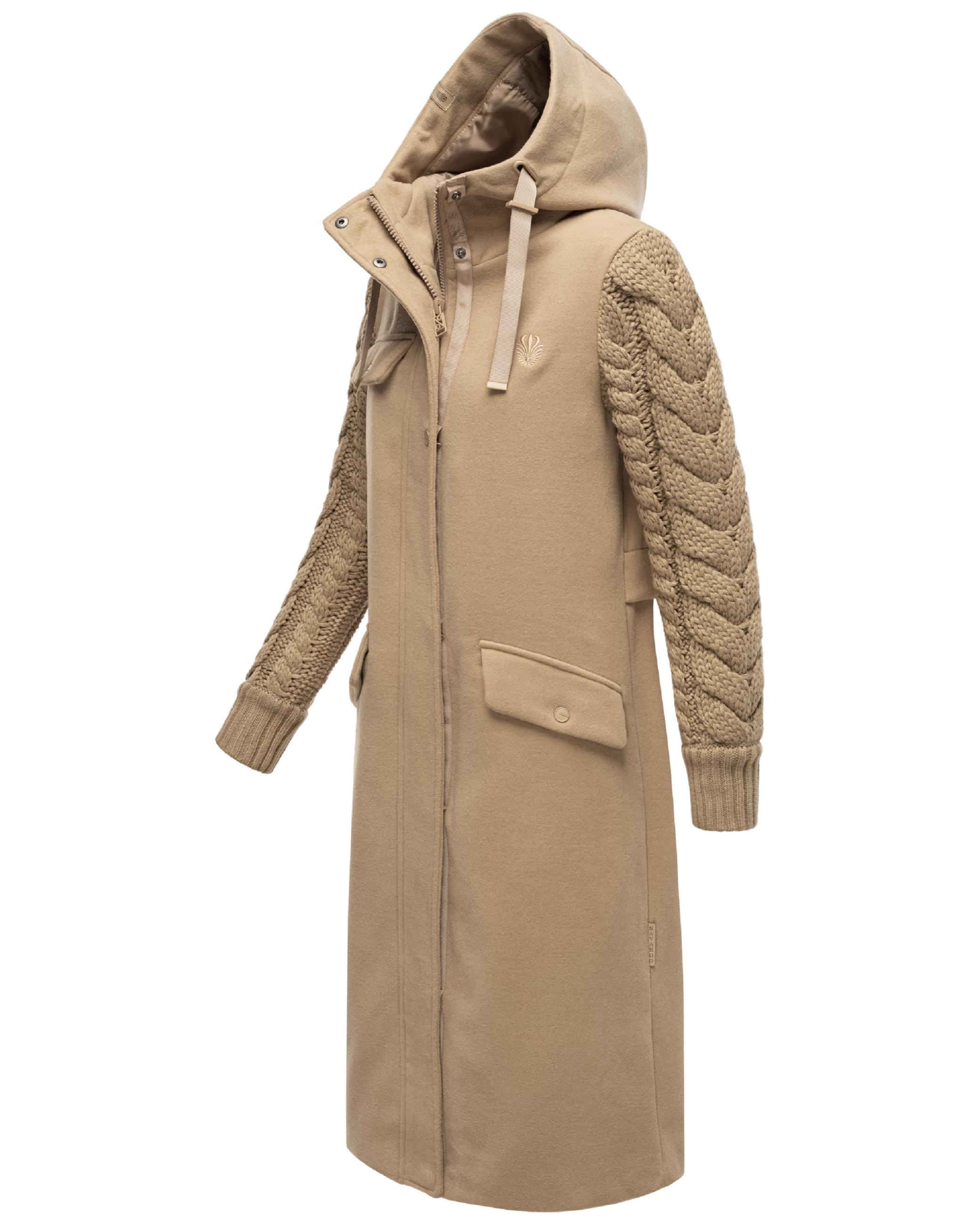 Navahoo Kurzmantel »Wintermantel Knit Babe 14«