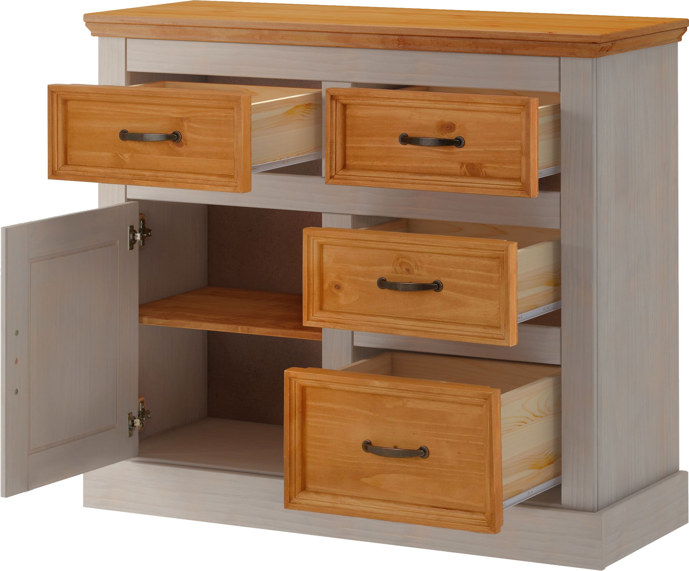Home affaire Sideboard »Selma«, Kommode, Breite/Höhe 100/87 cm