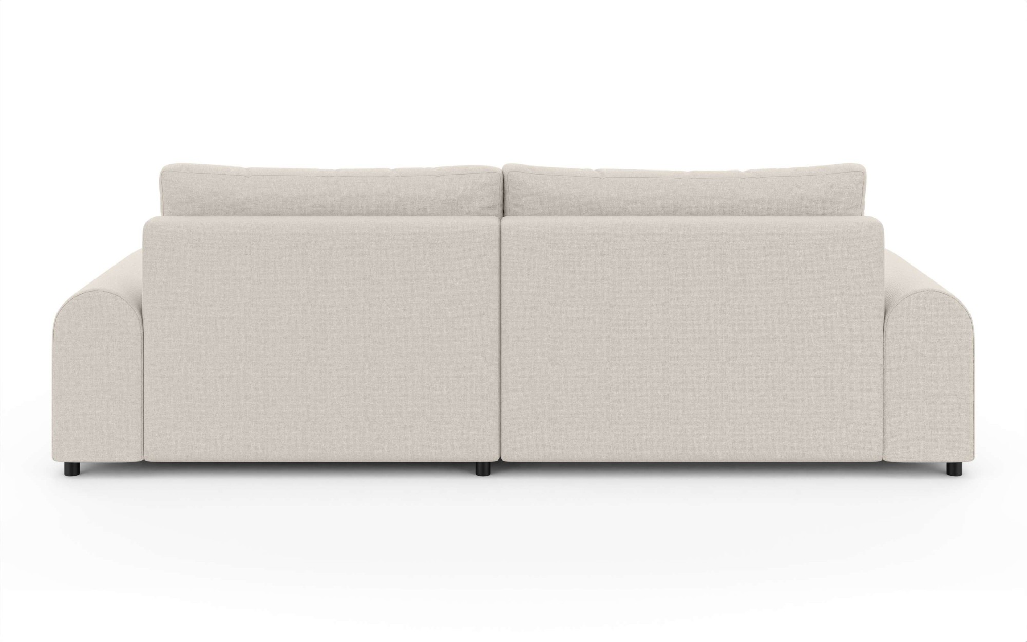 INOSIGN Ecksofa »Marsby, mit Bettfunktion und Bettkasten, Maße: B/H/T 242/65/145 cm«, L-Form mit Wellenunterfederung, Recamiere links oder rechts bestellbar