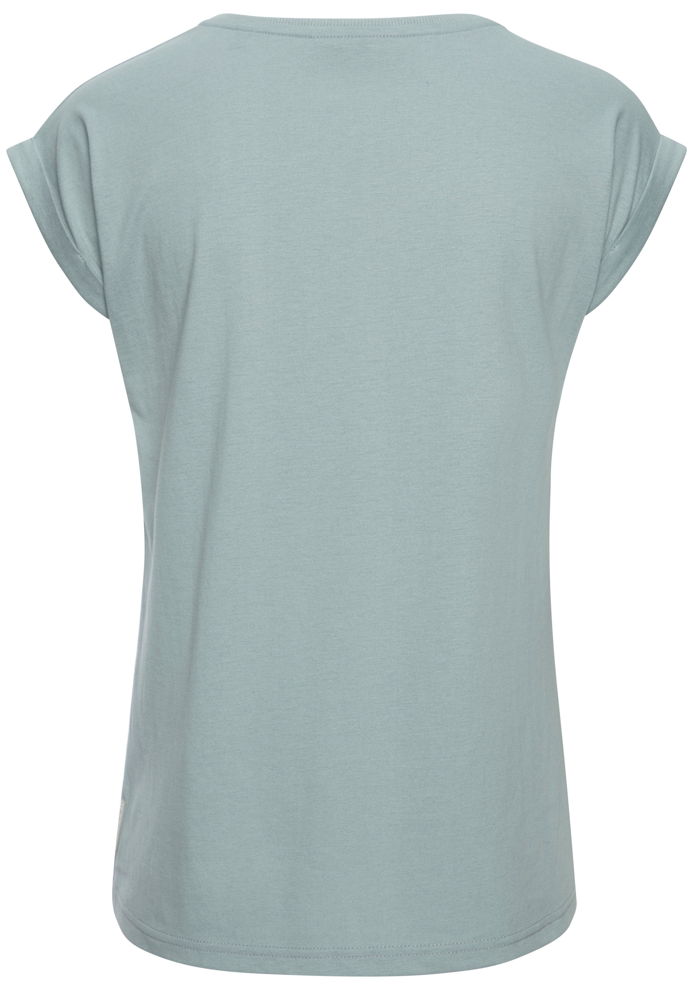 Elbsand T-Shirt »Eldis« mit Logodruck, Kurzarmshirt aus Baumwoll-Mix, sportlich-casual