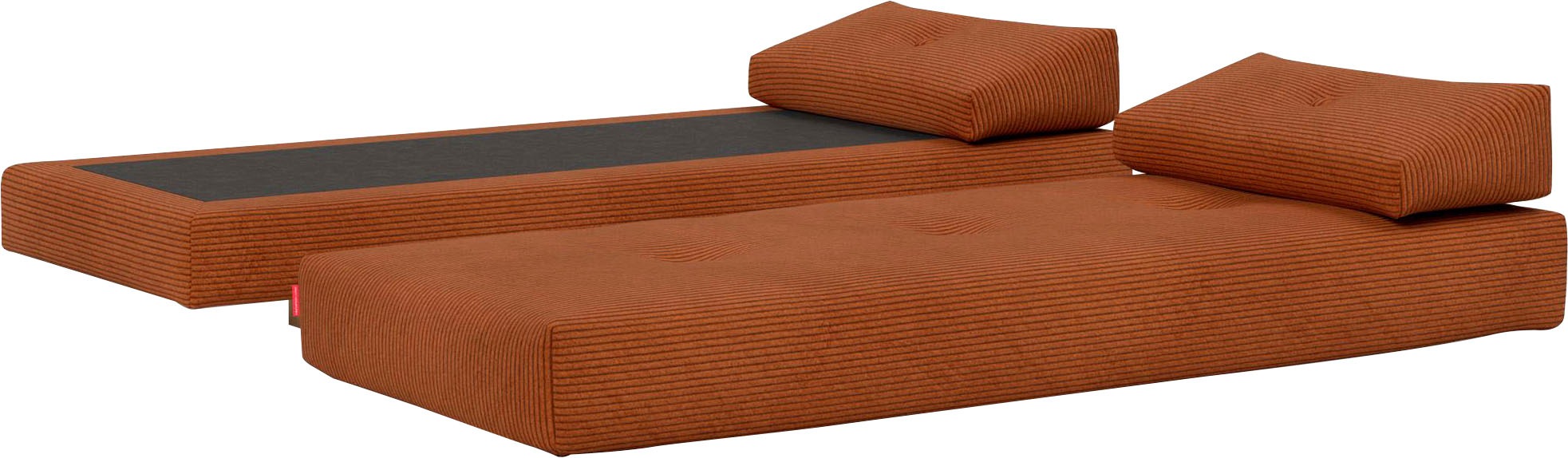 INNOVATION LIVING ™ Stapelliege »Sigmund 595 Eiche-Beine«, Daybed mit zwei Federkernmatratzen zum täglichen Gebrauch