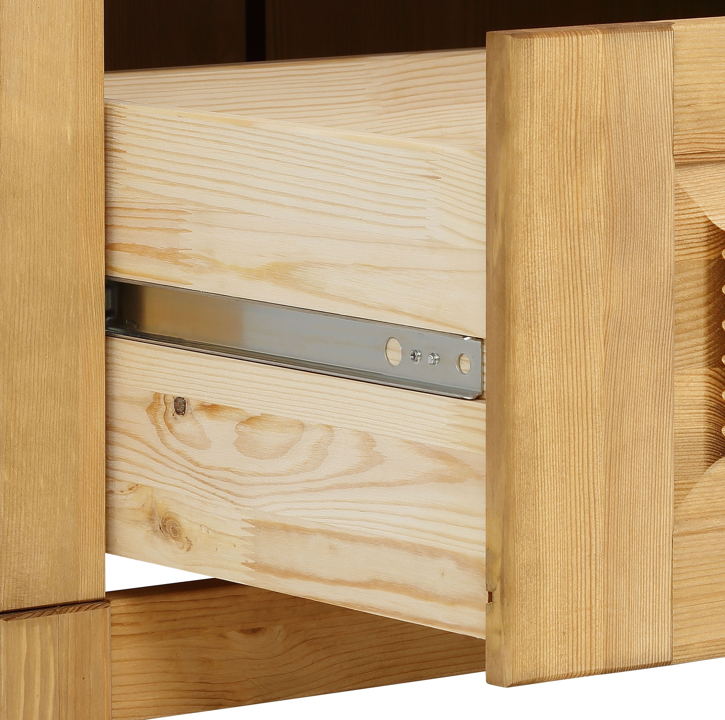 Home affaire Schubkastenkommode »Rauna«, aus massiver Kiefer mit 5 Schubladen, Breite 96 cm