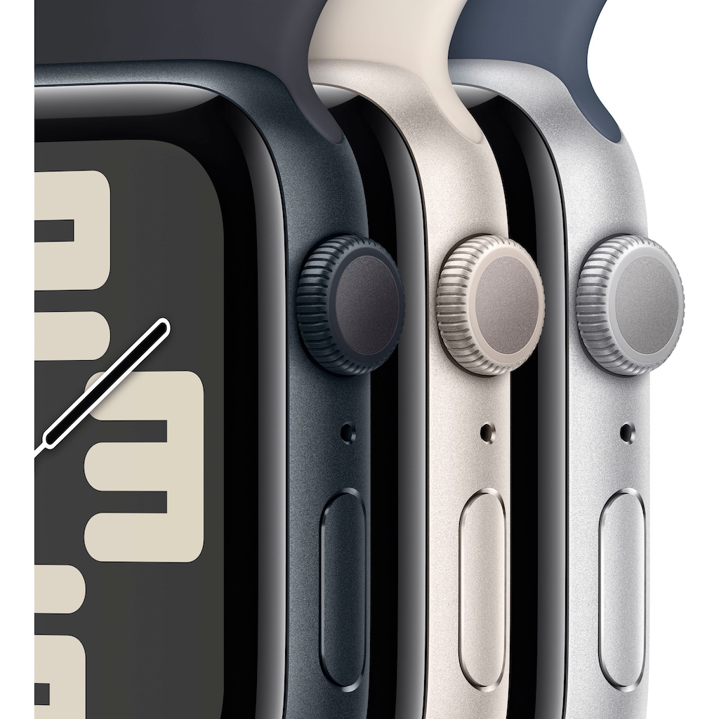 Apple Smartwatch »Watch SE GPS 44 mm Aluminium S/M«, (Watch OS 10)