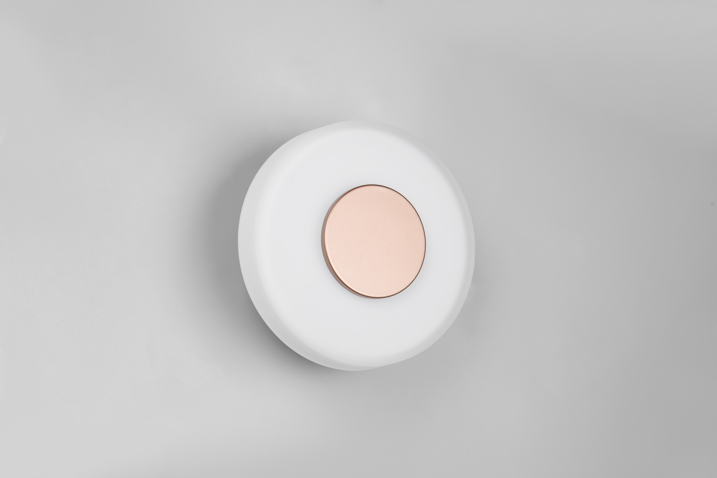 TRIO Leuchten LED Wandleuchte »CELESTE, LED Wandlampe aus Metall und Glas Ø 22cm, 10W 1100 Lumen« LED-Board 1 Stk. Warmweiß 3-Stufen dimmbar über Wandschalter, elegante moderne Wandlampe Flur