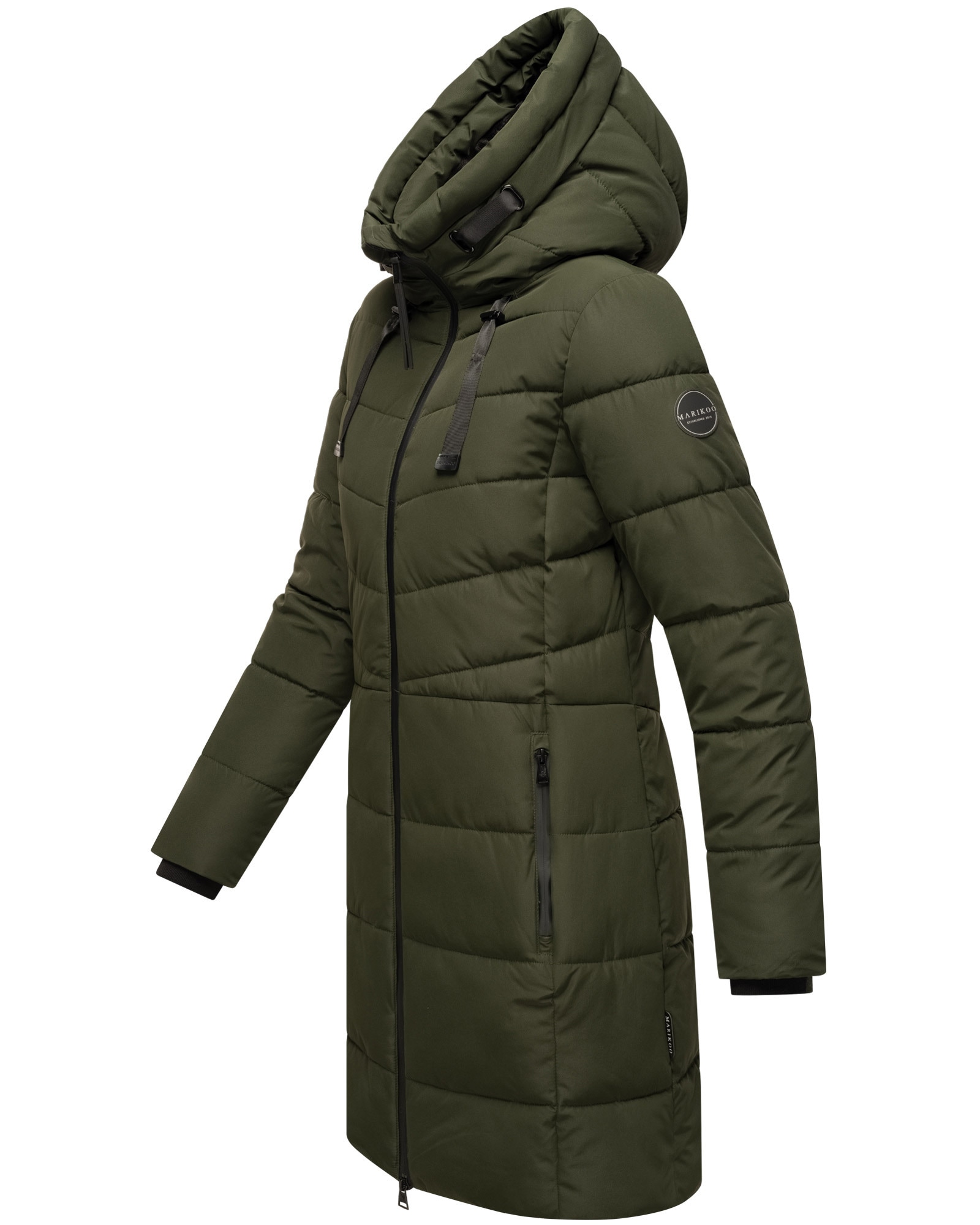 Marikoo Winterjacke »Marikoo Natsukoo Damen Winter Steppjacke lang B978«