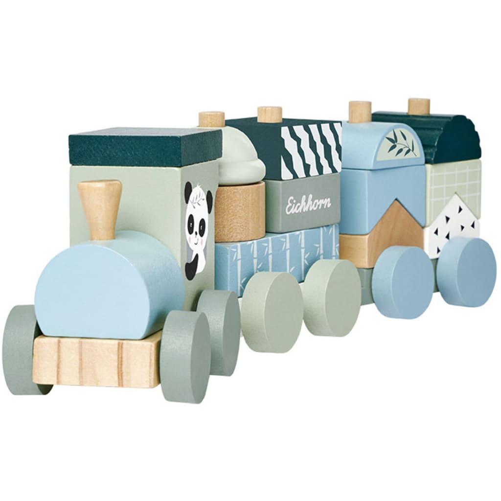 Eichhorn Spielzeug-Zug, (16 tlg.), aus Holz