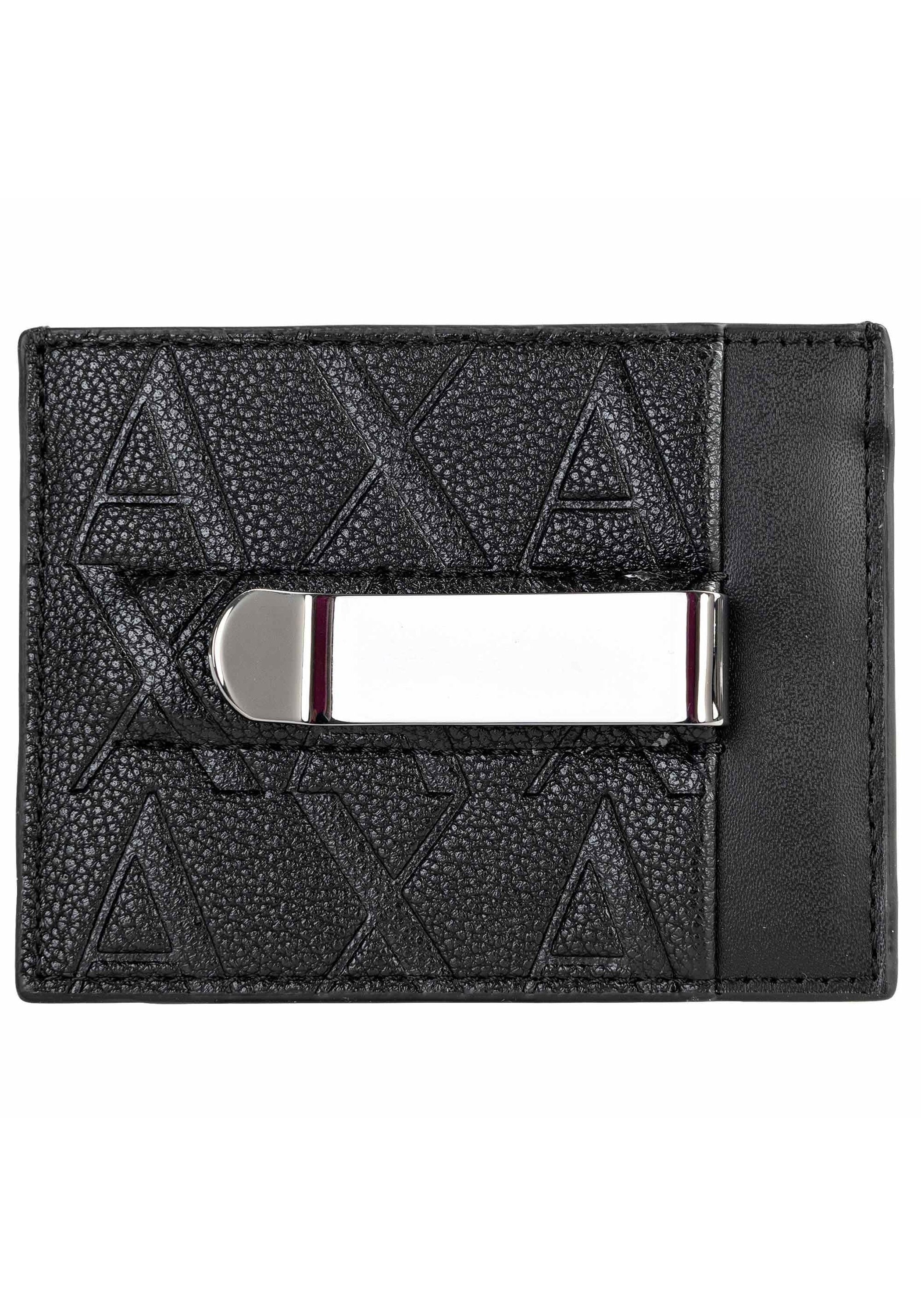 ARMANI EXCHANGE Kartenetui »Kartenetui LIAM CREDIT CARD HOLDER WITH CLIP 1er Pack«