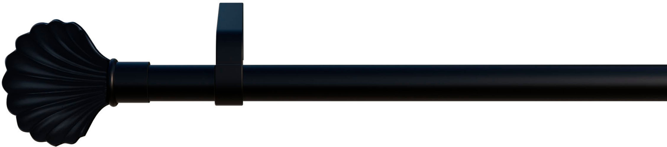 indeko Gardinenstange »Volterra« Ø 16 mm 1 läufig-läufig Wunschmaßlänge