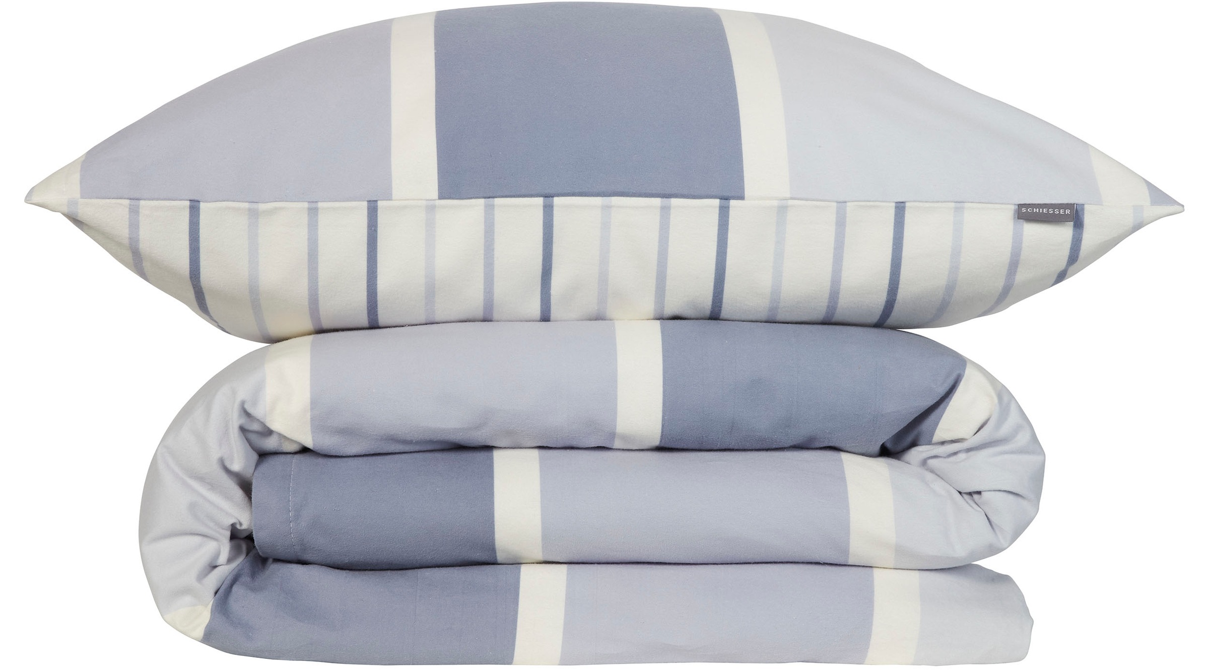 Schiesser Wendebettwäsche »Brody aus weicher Baumwolle mit klassichen Streifen«, Made in Green