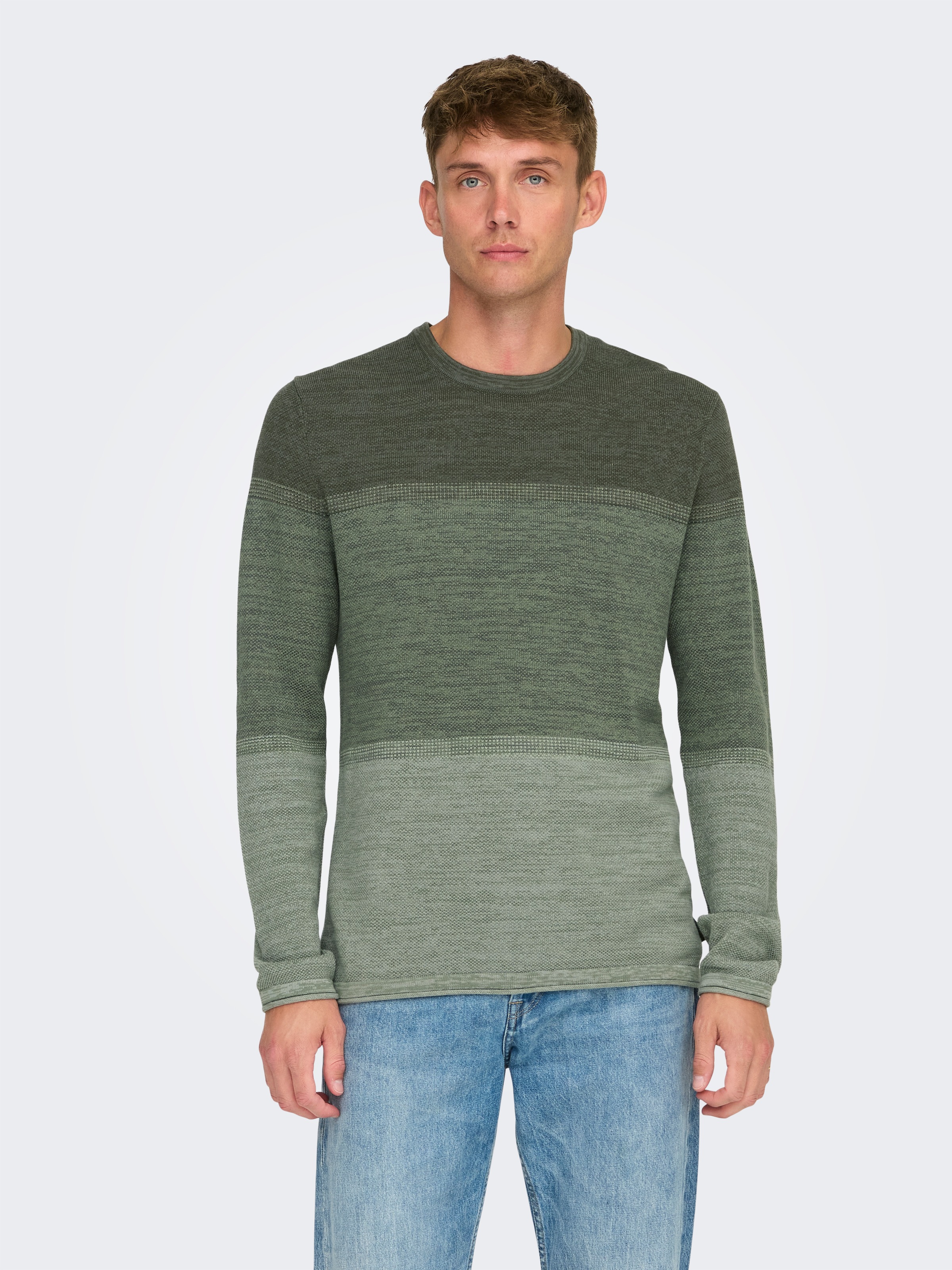 ONLY & SONS Strickpullover »ONSFELIX REG 12 CREW KNIT NOOS«